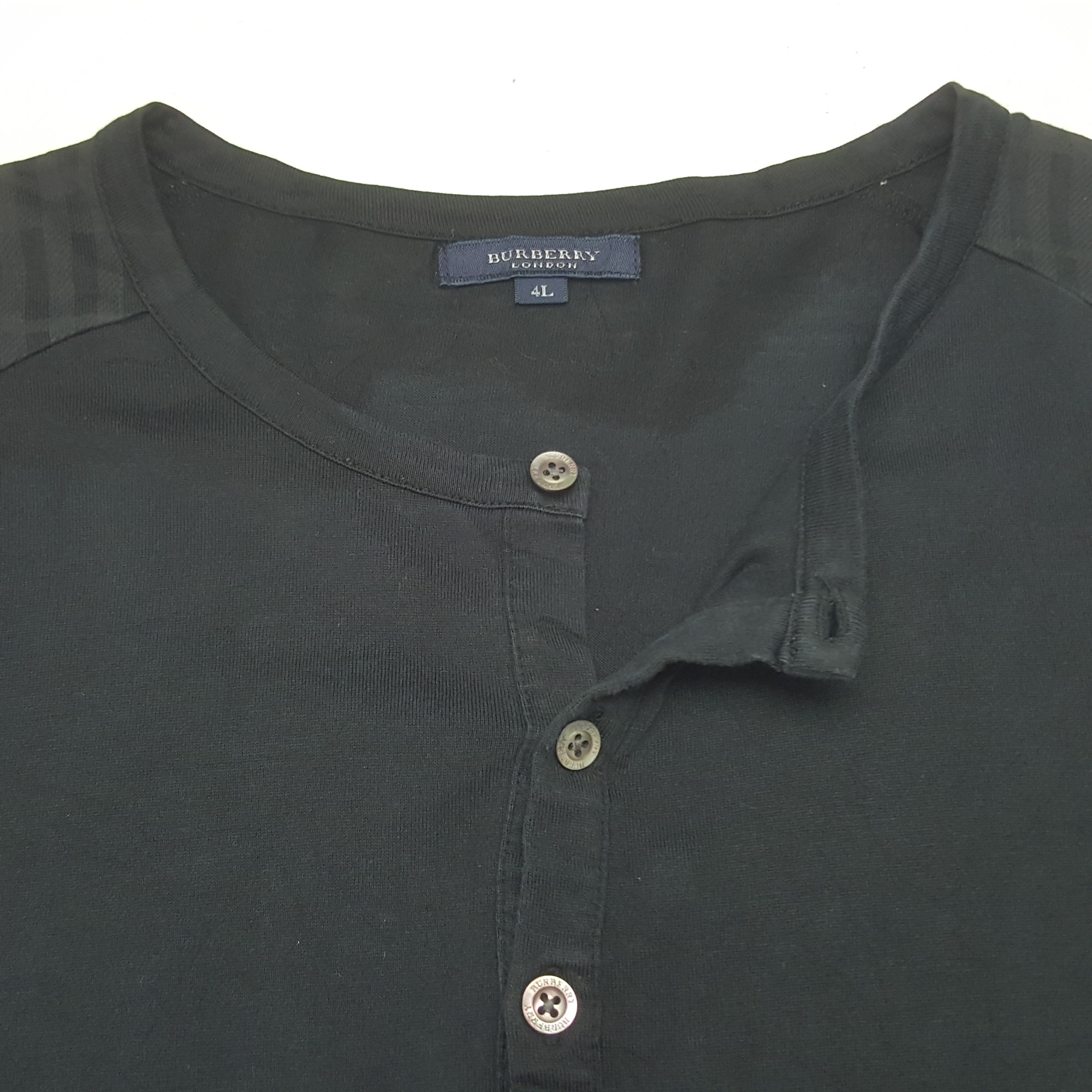 Burberry × Vintage Vintage Burberry London Custom Spell Out Tshirt Size US XL / EU 56 / 4 - 4 Thumbnail