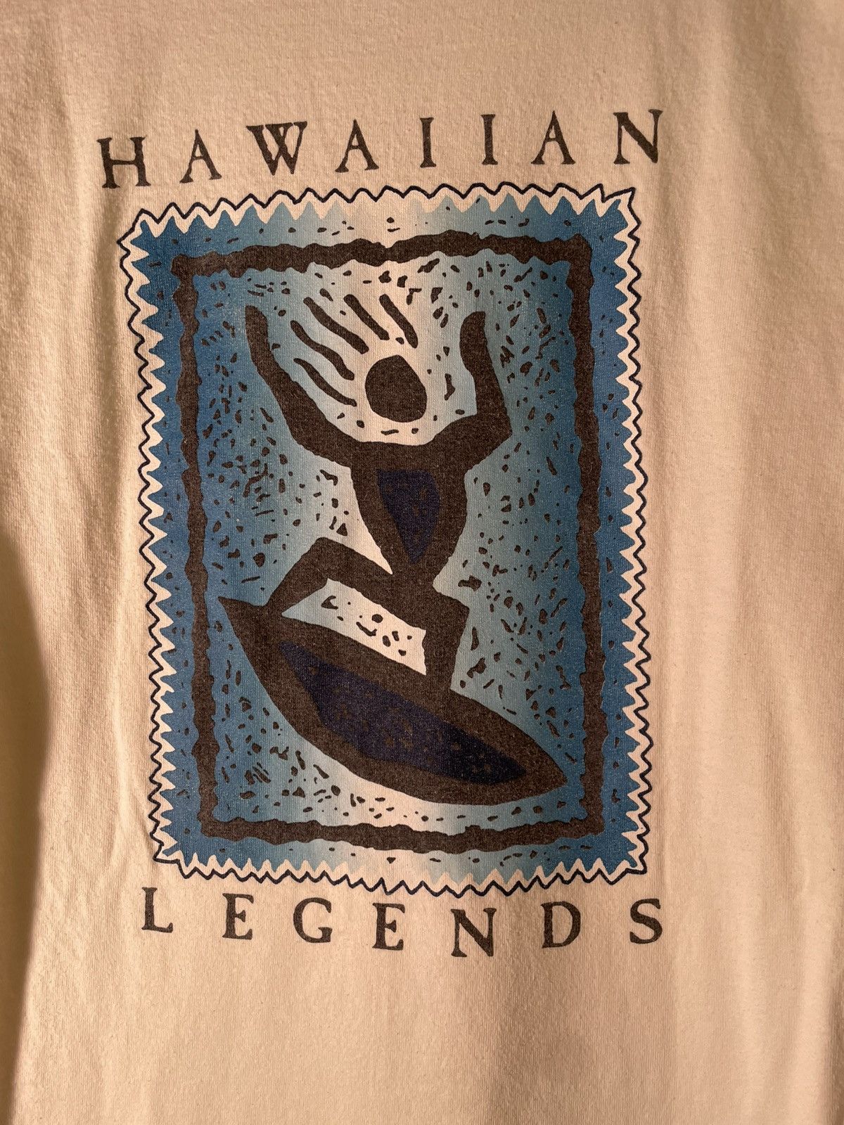 Vintage 90’s 2000’s Y2K VTG Vintage Hawaiian Legends Graphic T Shirt Size US L / EU 52-54 / 3 - 4 Thumbnail