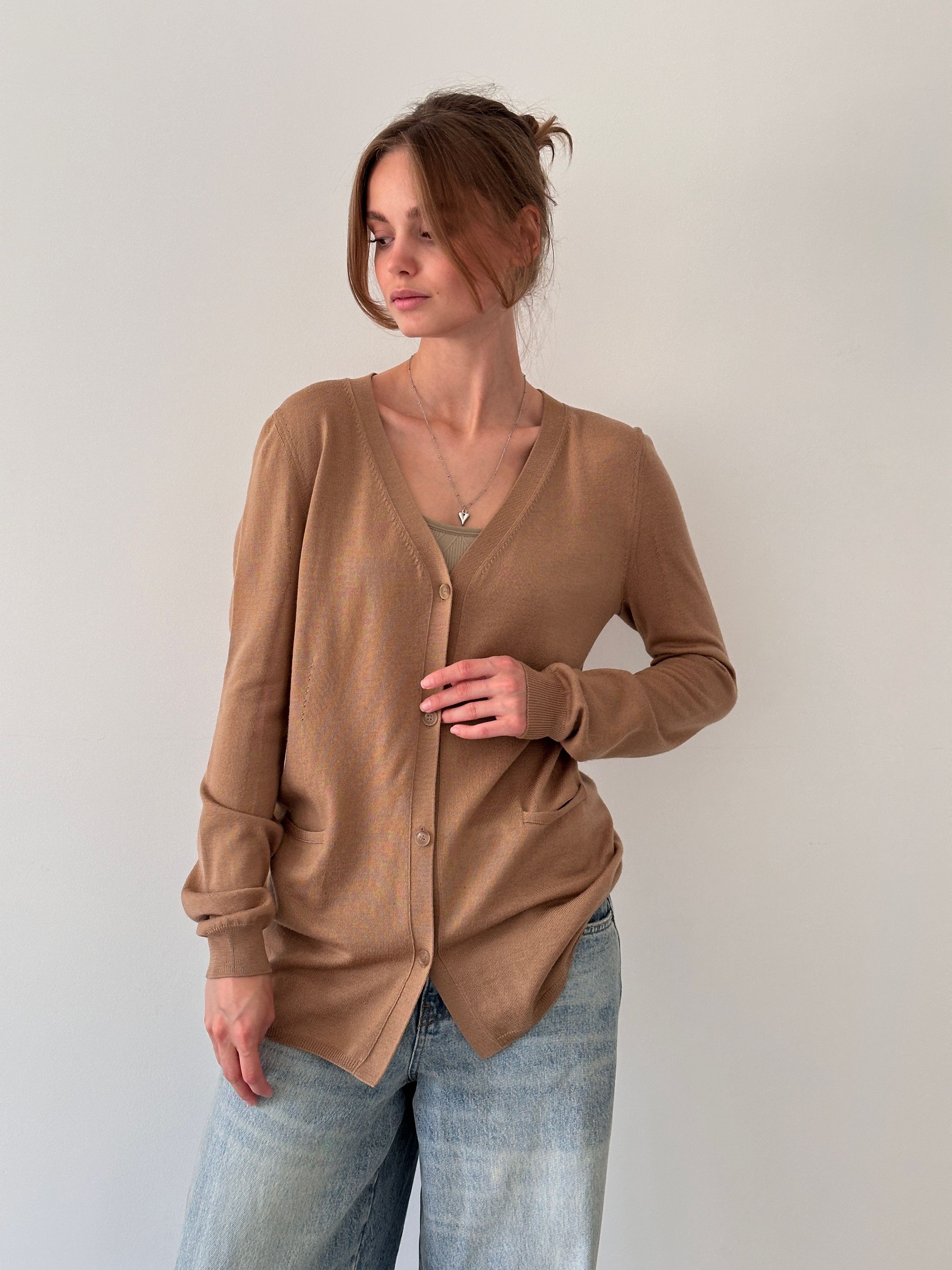 Jil Sander Jil Sander Cardigan Jumper Sweater Size S / US 4 / IT 40 - 1 Thumbnail