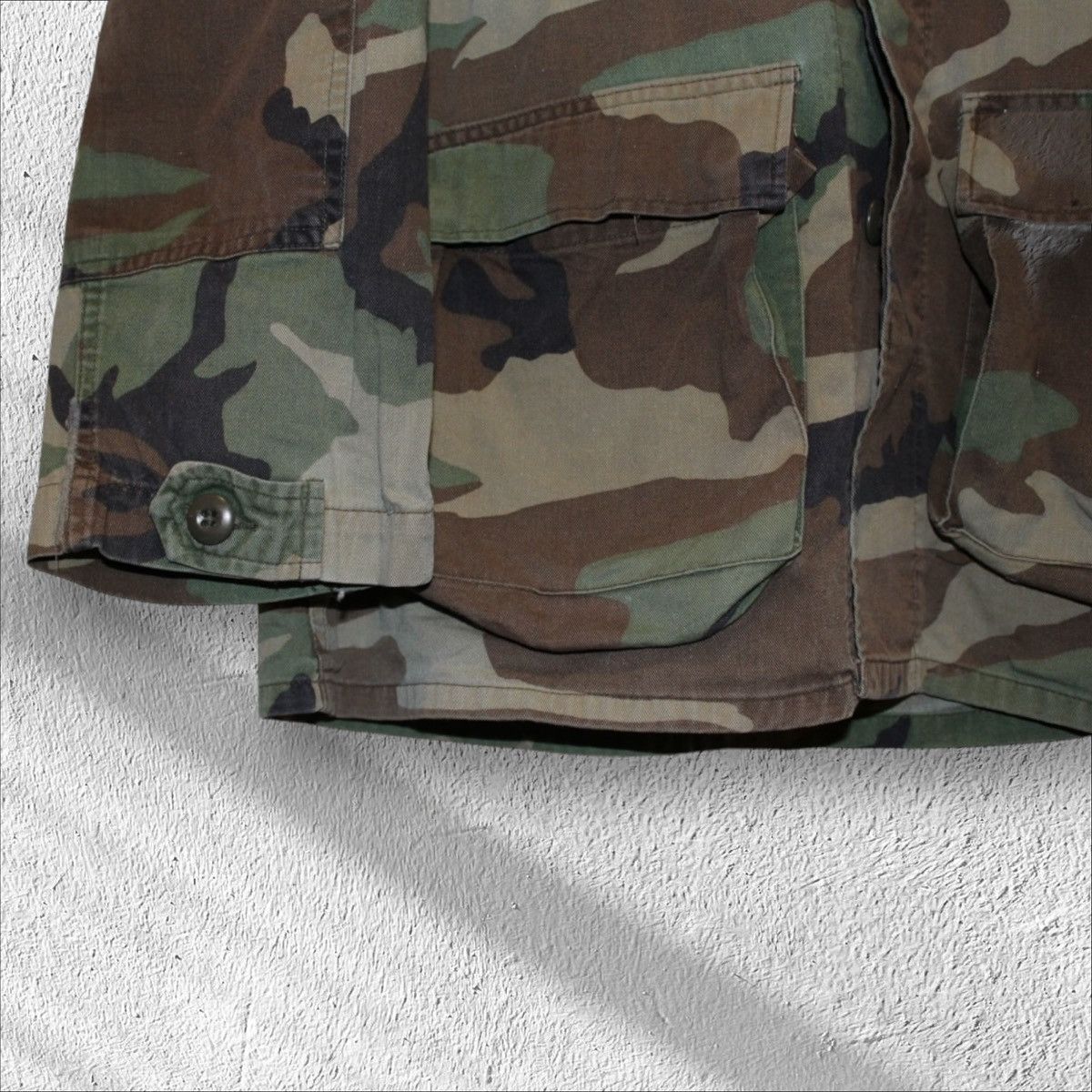 Vintage Vintage US Army Woodland Camo Field Jacket – Jungle Expert Size US M / EU 48-50 / 2 - 6 Thumbnail