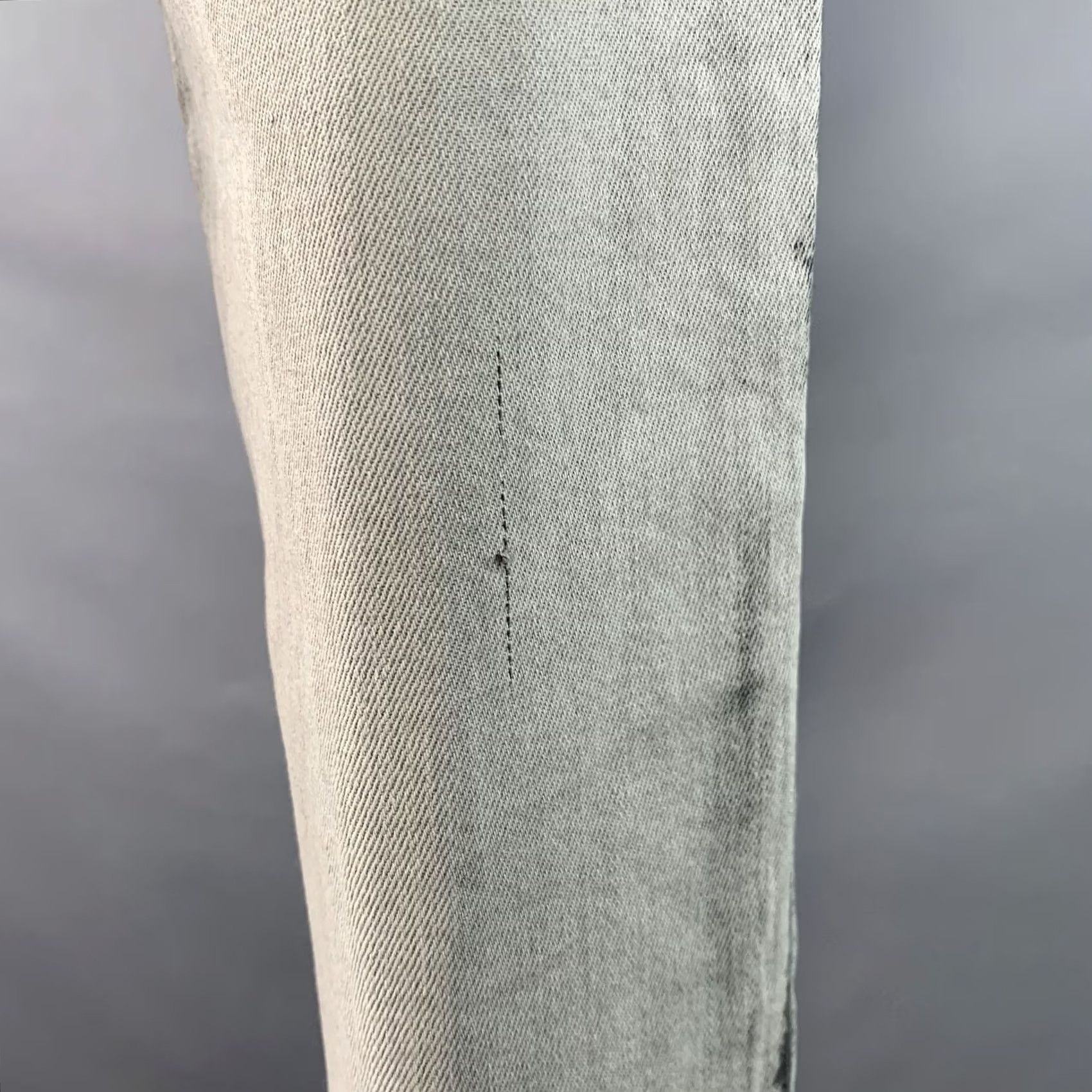 Dolce & Gabbana DOLCE & GABBANA Jeans Size 30 Grey Twill Skinny Zip Fly Cotton Blend Men Size US 30 / EU 46 - 5 Thumbnail