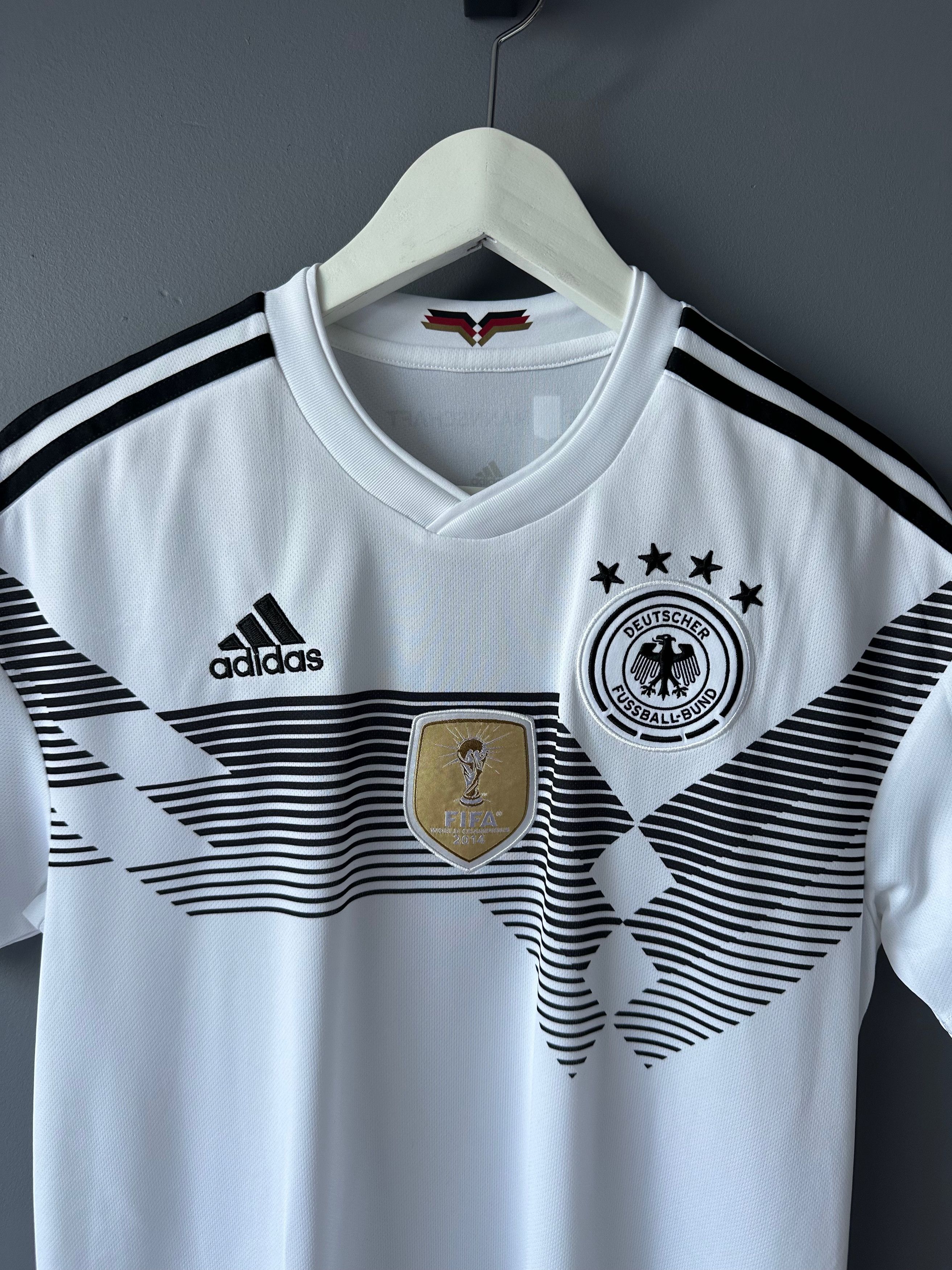 Adidas 2017 Adidas Germany National Team home soccer jersey Size US M / EU 48-50 / 2 - 3 Thumbnail