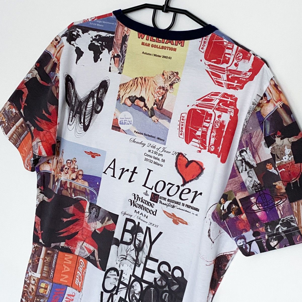 Vivienne Westwood Vivienne Westwood Art Lover Chaos Full Art Tee / T Shirt Size US S / EU 44-46 / 1 - 11 Thumbnail