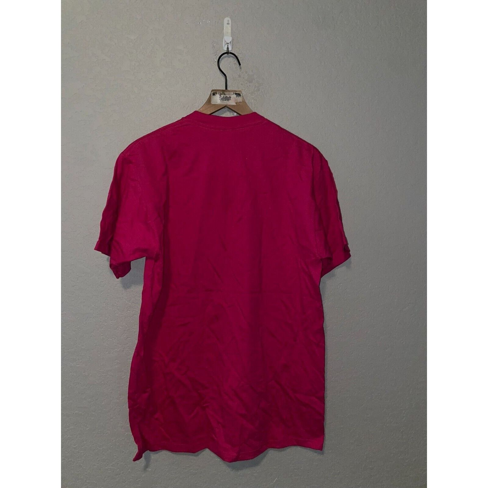 Jerzees Vintage Wyoming Shirt Destination Flower Pink Shirt Large WY Size US L / EU 52-54 / 3 - 6 Thumbnail