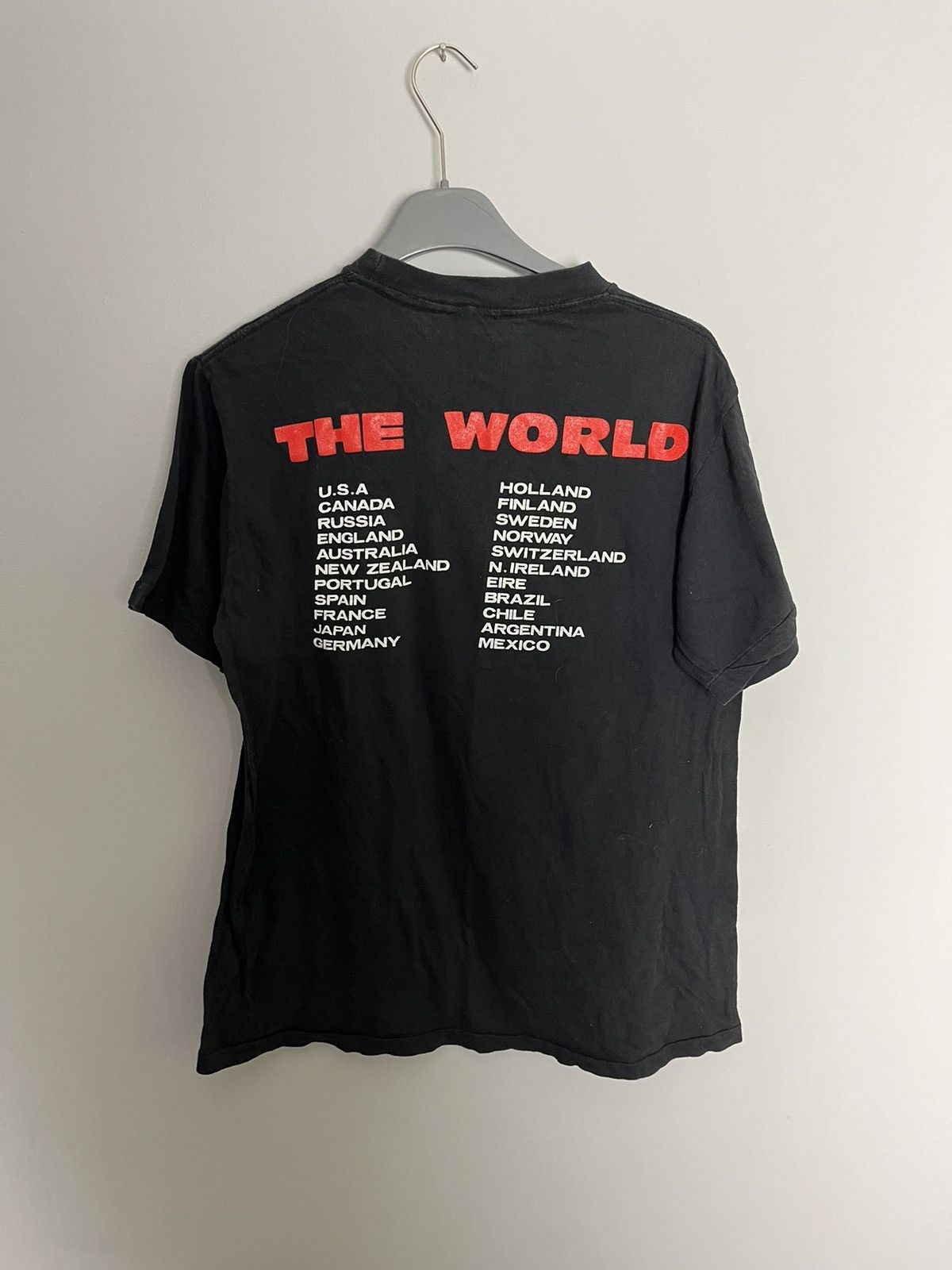 Vintage Vintage 1989 Bon Jovi tee Europa tour tshirt Size US L / EU 52-54 / 3 - 2 Thumbnail