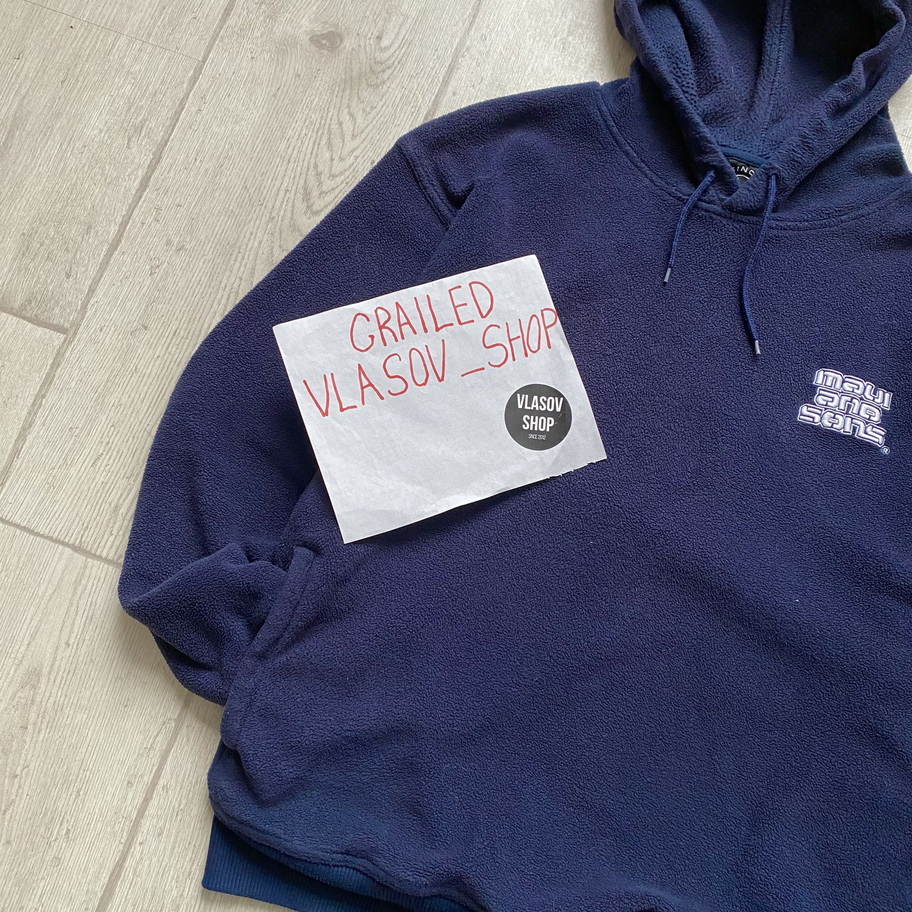 Maui and Sons Vintage 90s Maui And Sons Fleece Hoodie Surf outdor stule Size US M / EU 48-50 / 2 - 5 Thumbnail