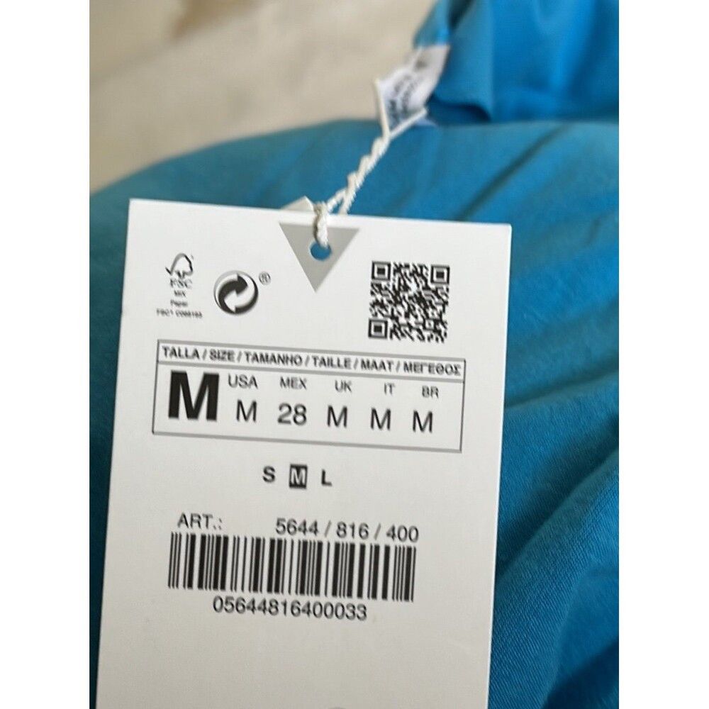 Zara Zara Asymmetrical Top Size Medium 5644/816 Size M / US 6-8 / IT 42-44 - 9 Thumbnail