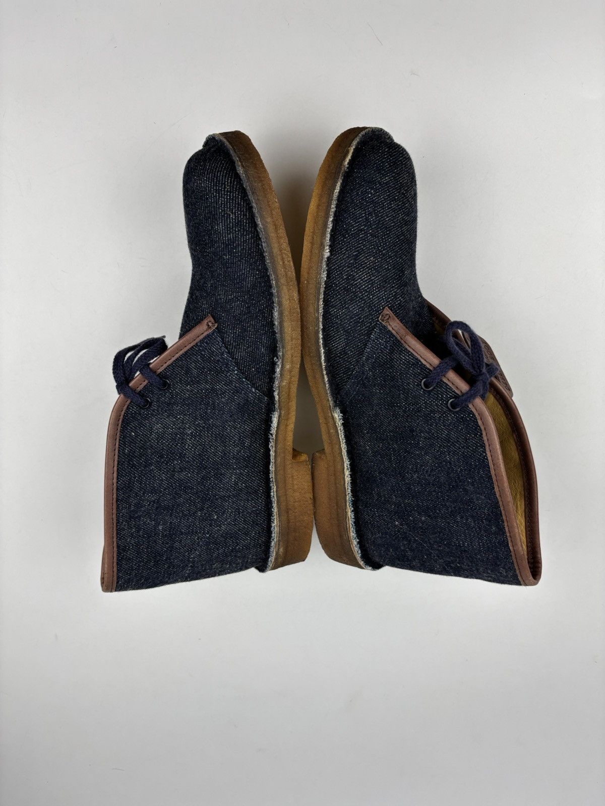 Clarks × Warehouse & Co. Warehouse & Co. X Clarks Denim Desert Boots Size US 8 / EU 41 - 5 Thumbnail