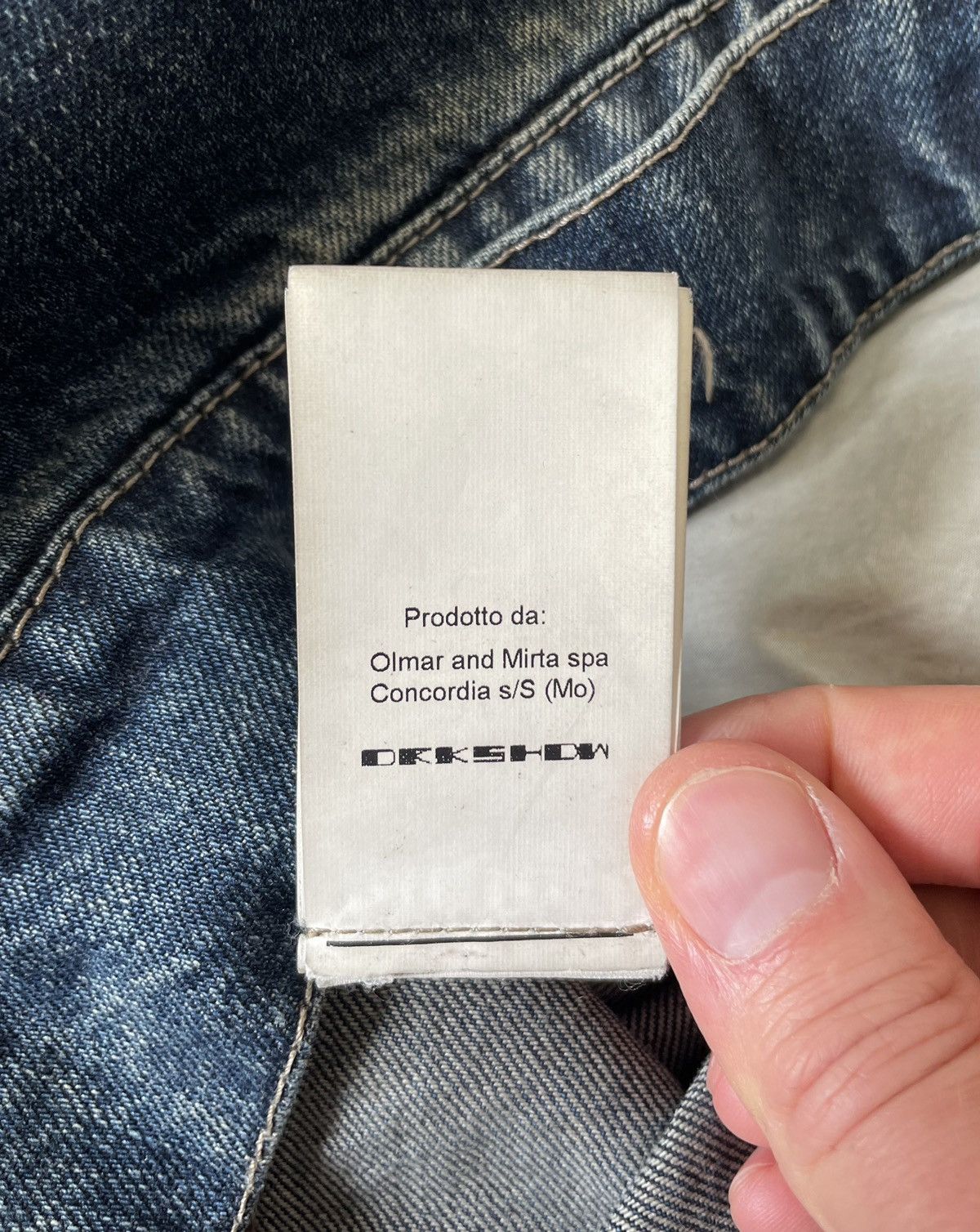 Rick Owens Hustler Blue Washed Denim Trucker Vest Size US L / EU 52-54 / 3 - 10 Thumbnail
