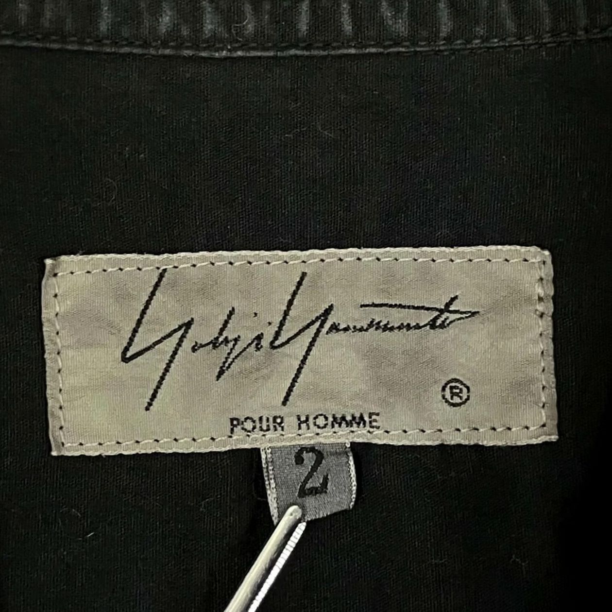 Yohji Yamamoto Yohji Yamamoto pour homme Long Sleeve Shirt Size 2 Triple Collar good condition Size US S / EU 44-46 / 1 - 7 Thumbnail