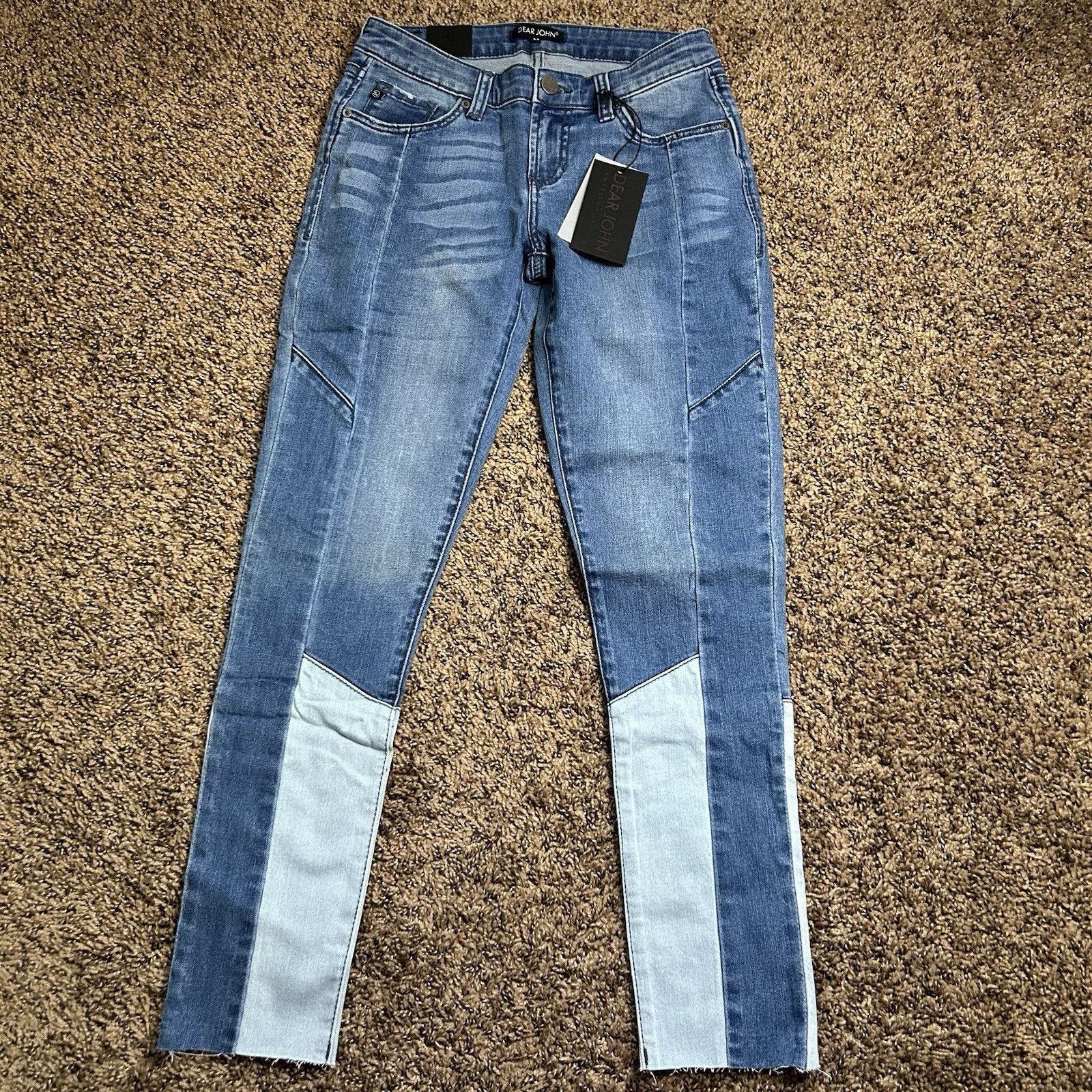 Other Dear John Women Jeans 24 Joyride Ankle Skinny Denim Jean Mid Size 24" / US 00 / IT 34 - 1 Thumbnail