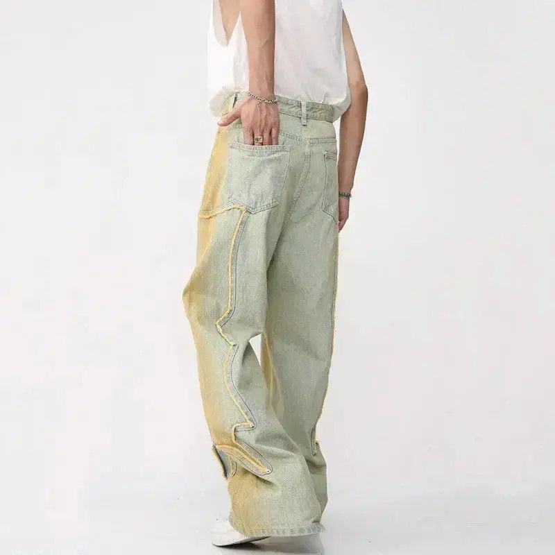 Straight Gradient Jeans Pants Vintage 90’s style