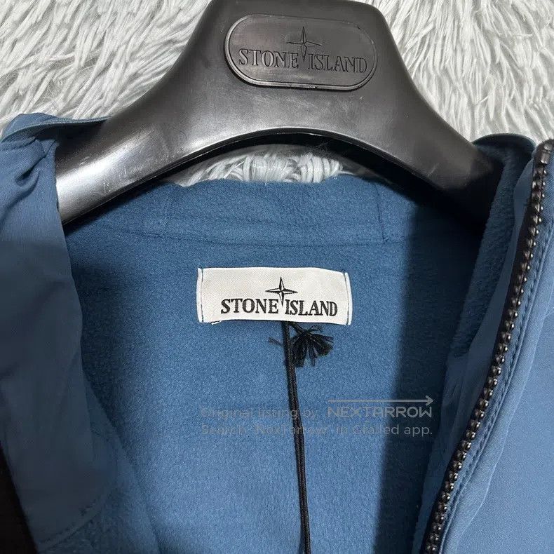 Stone Island Stone Island Softshell Waterproof Windbreaker Hooded Jacke Size US L / EU 52-54 / 3 - 4 Thumbnail