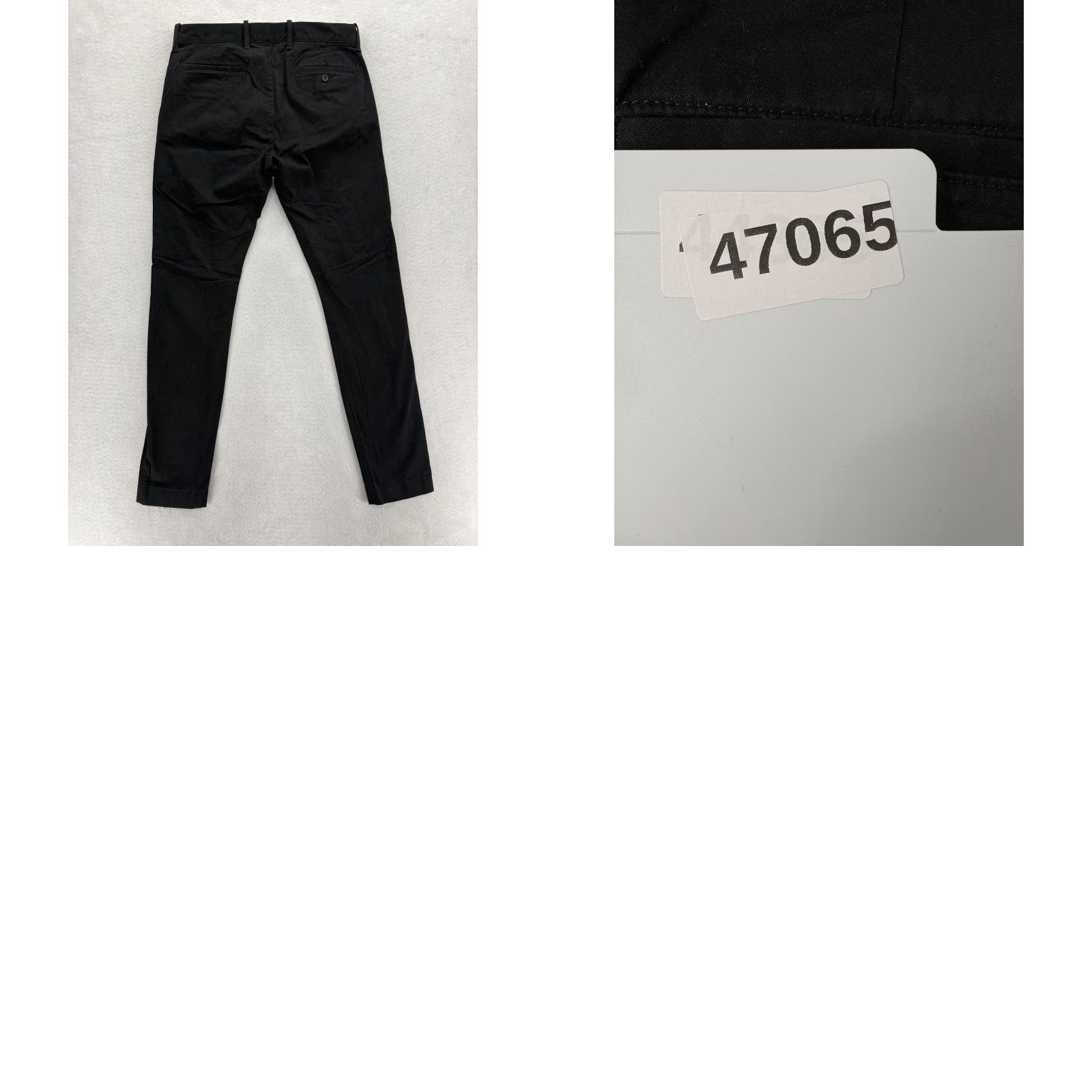 J.Crew J Crew Flex Pants 31x32 Mens Black Skinny Chino Stretch Casual Preppy Workwear Size US 31 - 9 Thumbnail
