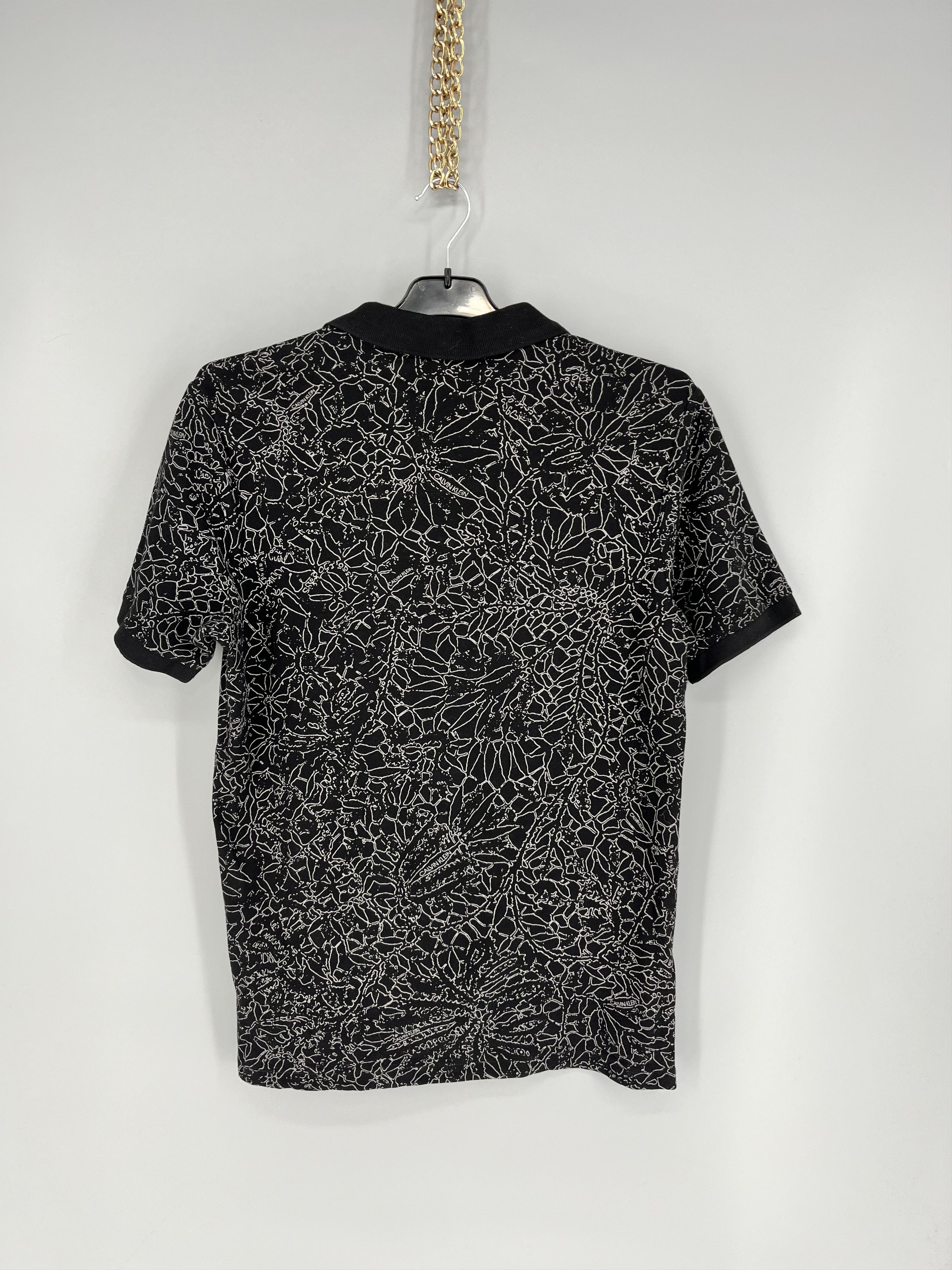 Calvin Klein Clavin Klein CK Golf Black And White Polos Shirt Regular Fit Size US S / EU 44-46 / 1 - 9 Thumbnail