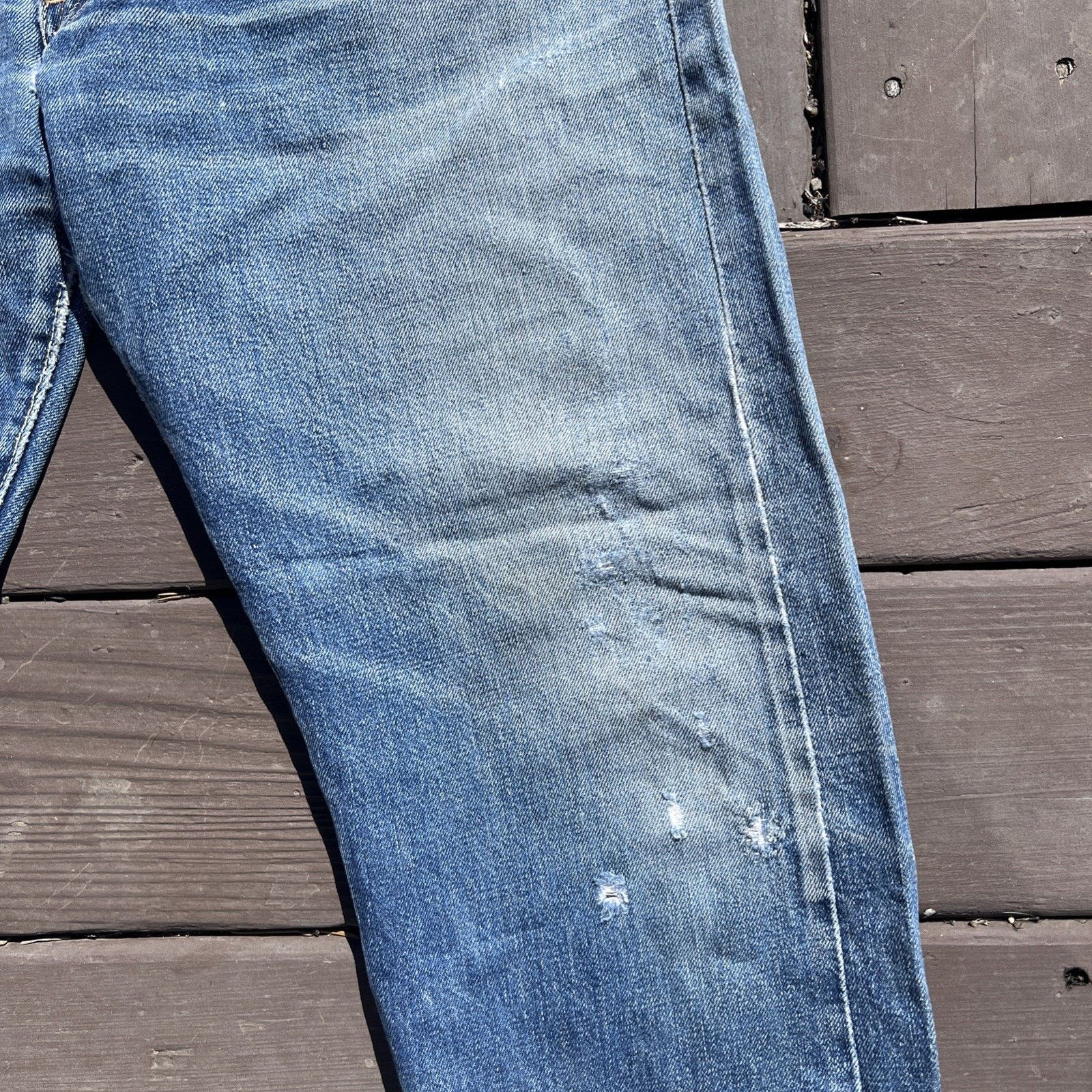 Levi's Vintage Levi's 501 60s Jeans W32 L30 Big E Lemon Stitch V Size US 30 / EU 46 - 5 Thumbnail