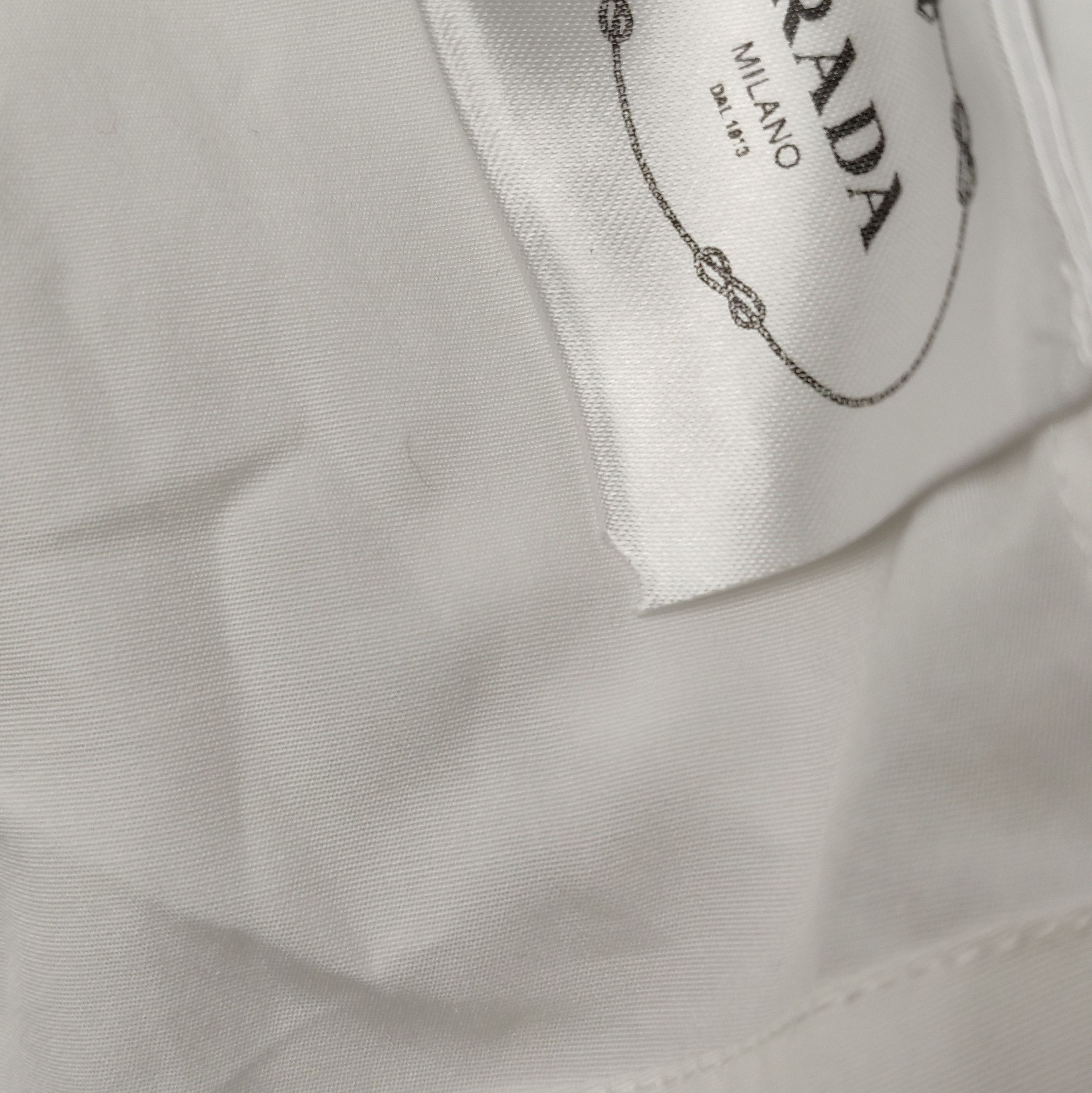 Prada Prada Cotton Cropped Button. Size L / US 10 / IT 46 - 9 Thumbnail