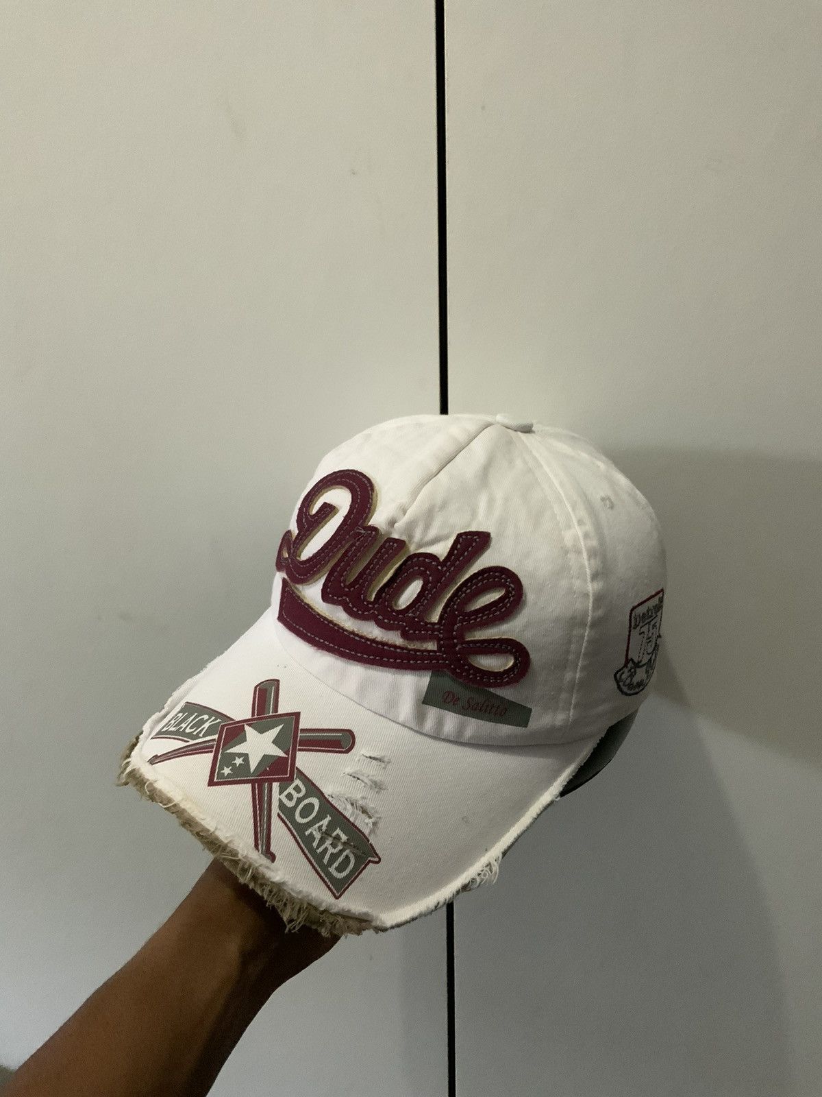 14th Addiction Dude Black Board Distressed Hat Size ONE SIZE - 1 Thumbnail