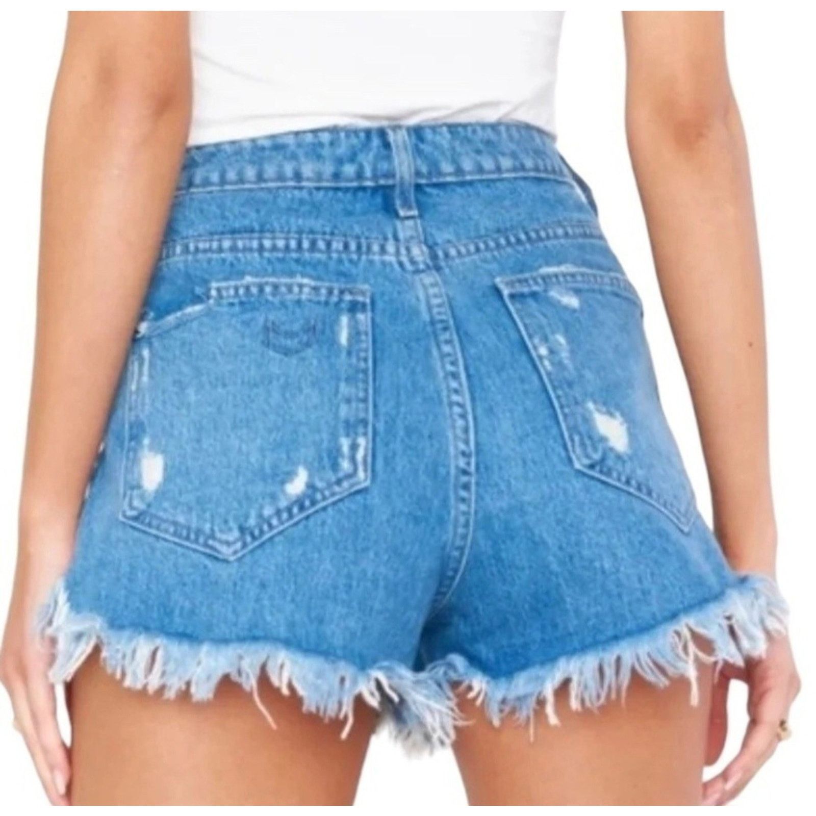 Show Me Your MuMu Show Me Your Mumu Houston Cotton Four Pocket High-Rise 24 Size 24" / US 00 / IT 34 - 3 Thumbnail