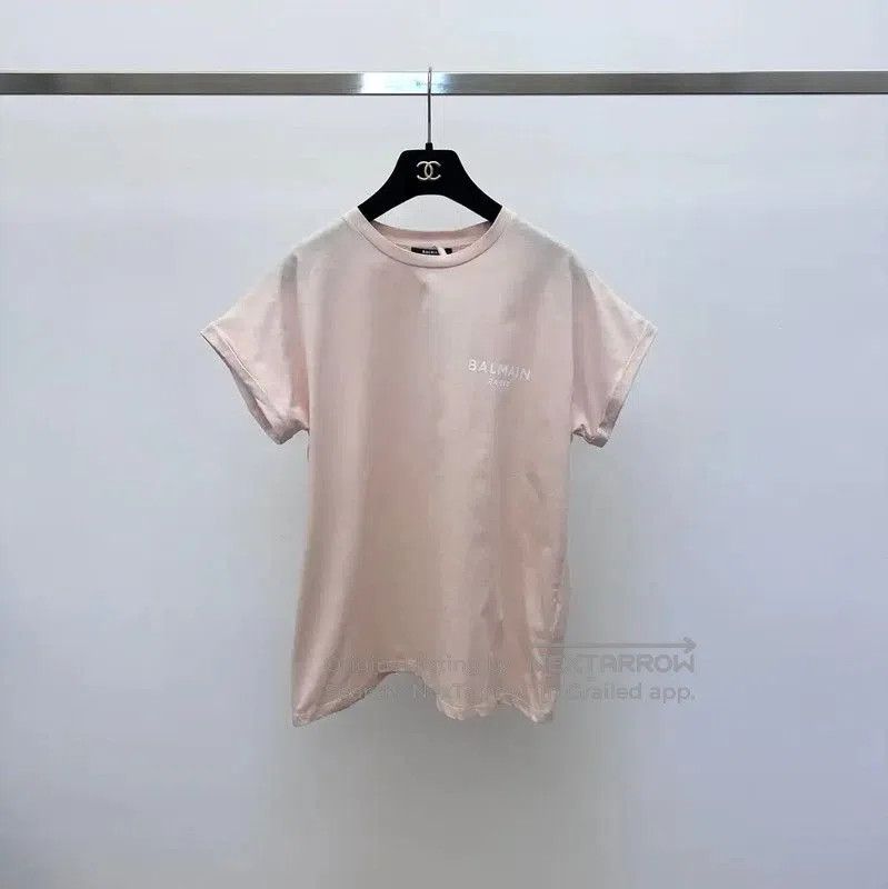 Balmain Balmain Pink Women's T-Shirt . Size M / US 6-8 / IT 42-44 - 1 Thumbnail