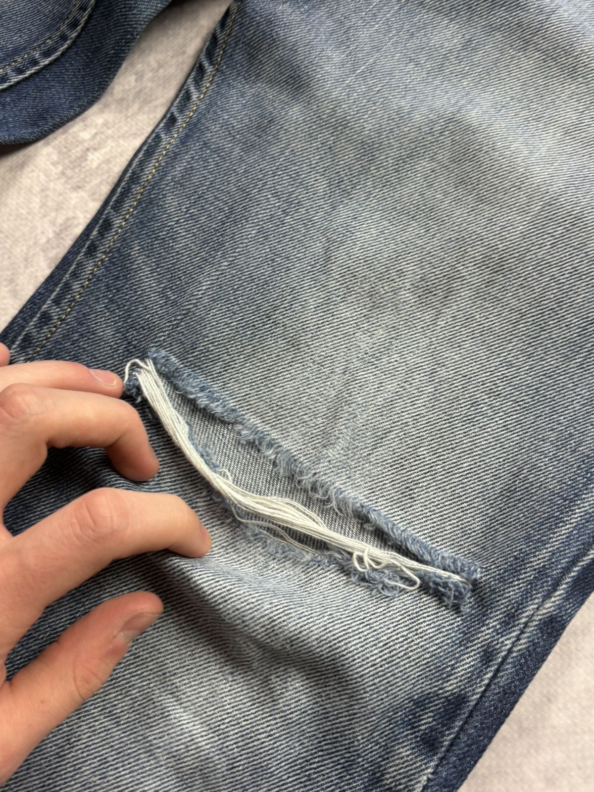 Diesel VINTAGE DIESEL DARRON DENIM JEANS WASHED RETRO Size US 32 / EU 48 - 6 Thumbnail