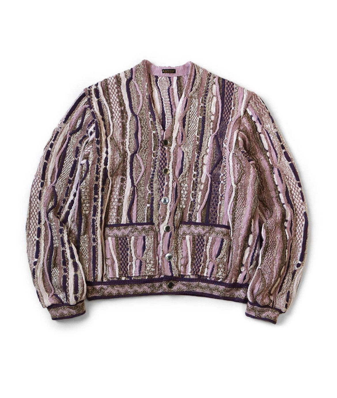 KAPITAL 7G　ニット　GAUDYショートパンツ(パープル, size3) 7G ニット GAUDYショートパンツ | KAPITAL