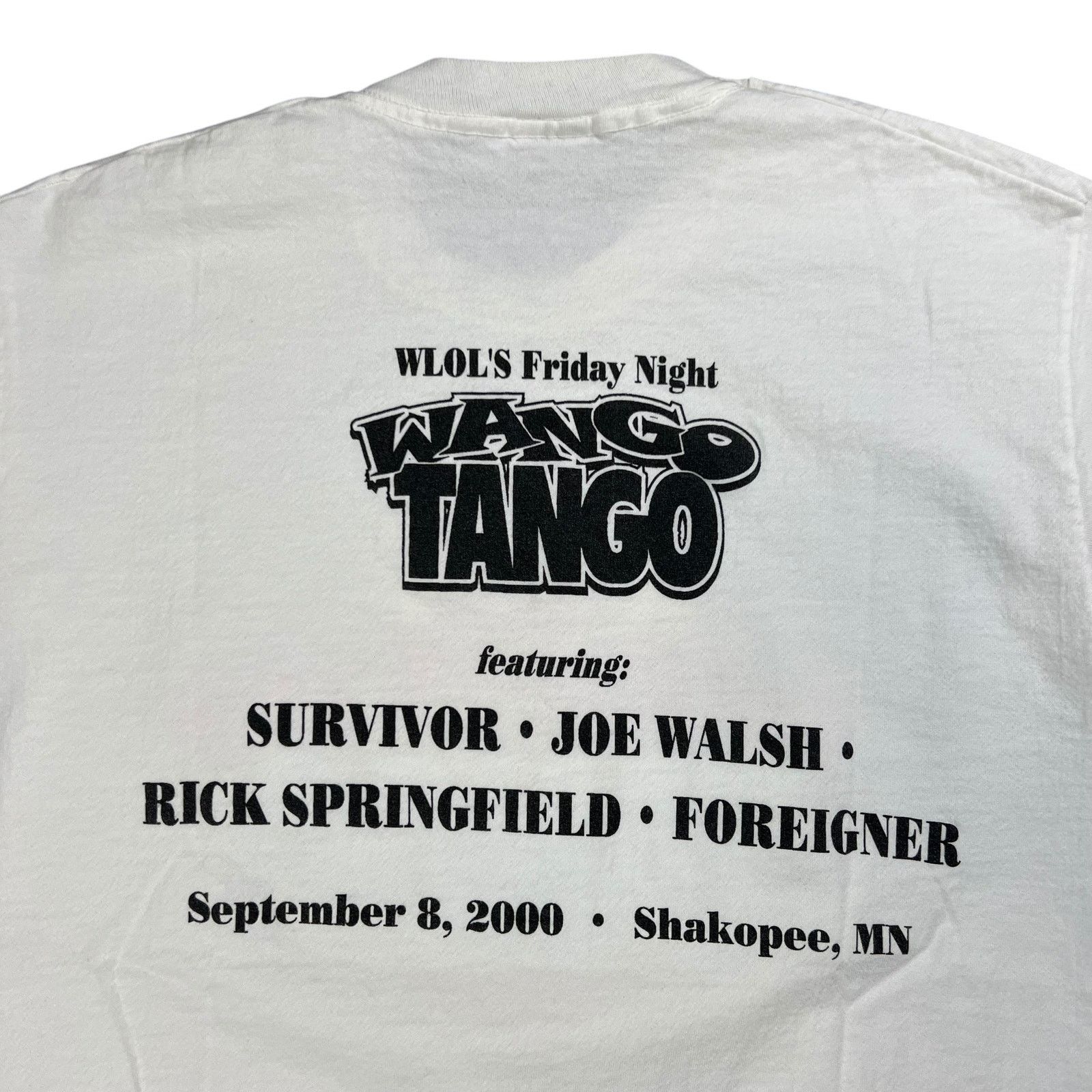Band Tees × Fruit Of The Loom × Vintage Vintage 2000 Classic Hits 100 Wango Tango band tee (M) Size US M / EU 48-50 / 2 - 8 Thumbnail