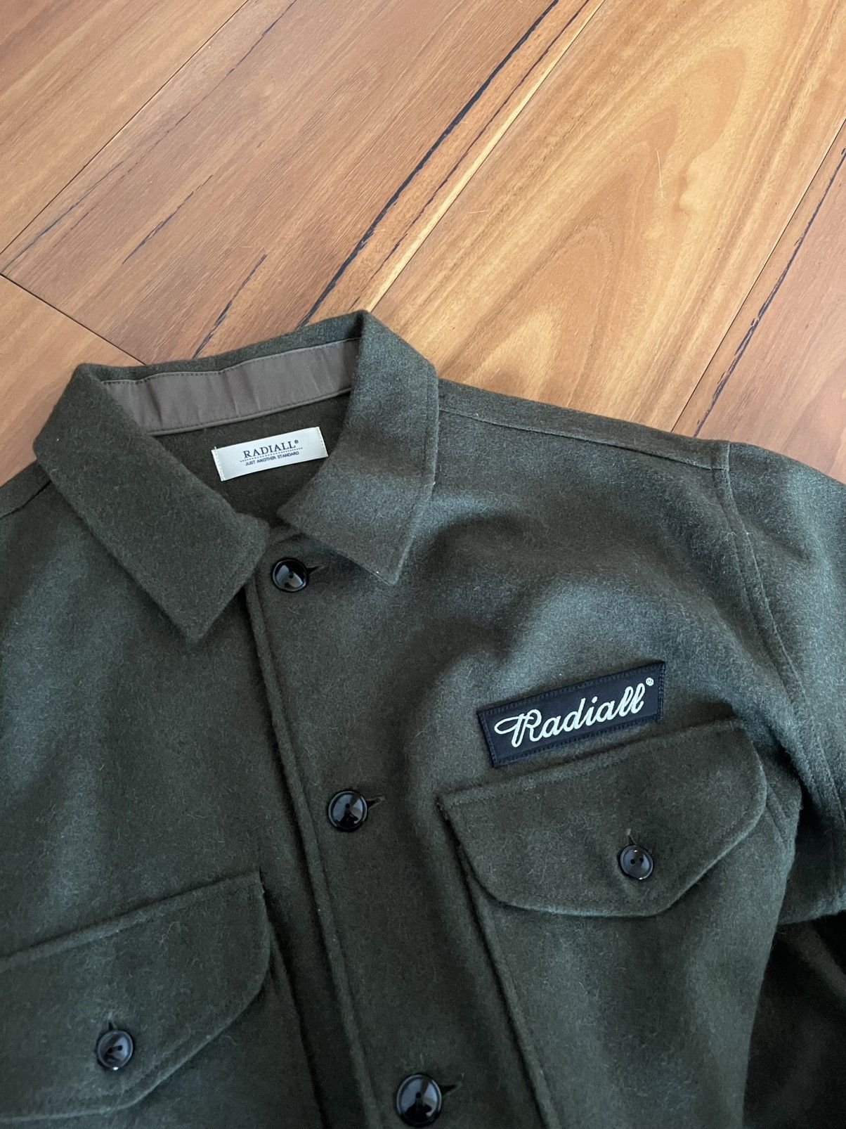 Other Japanese Brand Radiall Wool Overshirt Size US M / EU 48-50 / 2 - 3 Thumbnail
