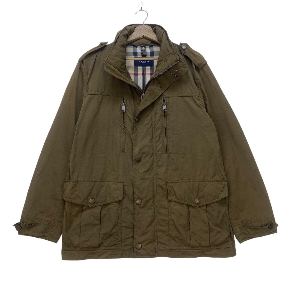 Burberry Burberry London Nova Check Field Jacket Size US M / EU 48-50 / 2 - 1 Thumbnail