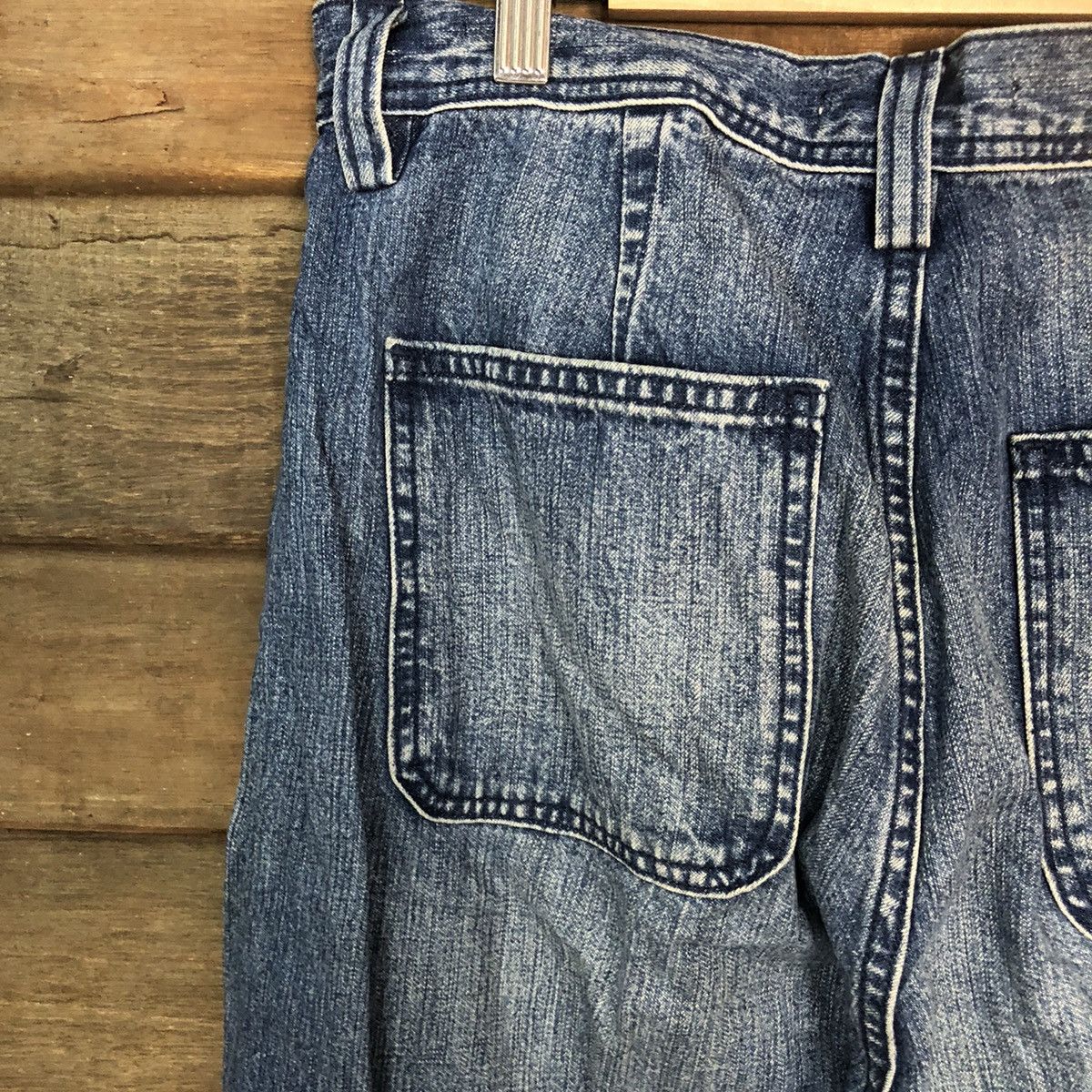 JW Anderson × Uniqlo Uniqlo X Jwanderson Blue Denim Pants #7380 Size US 28 / EU 44 - 16 Thumbnail