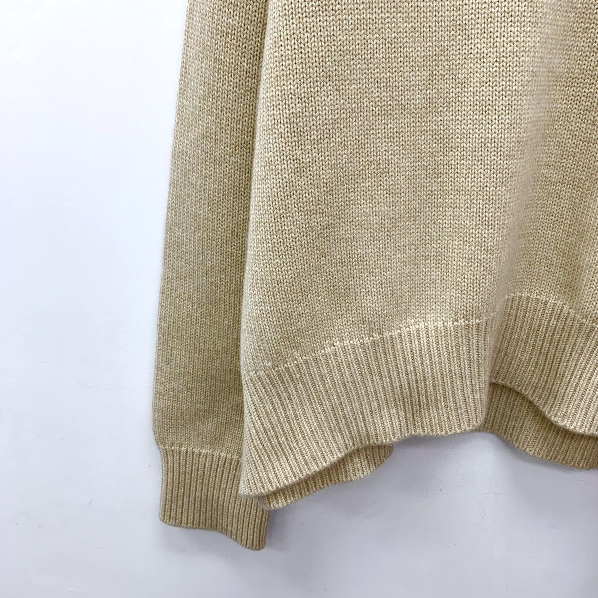 Celine Celine Brown Cashmere Long Sleeve Knit Sweater K26WX Size M / US 6-8 / IT 42-44 - 4 Thumbnail
