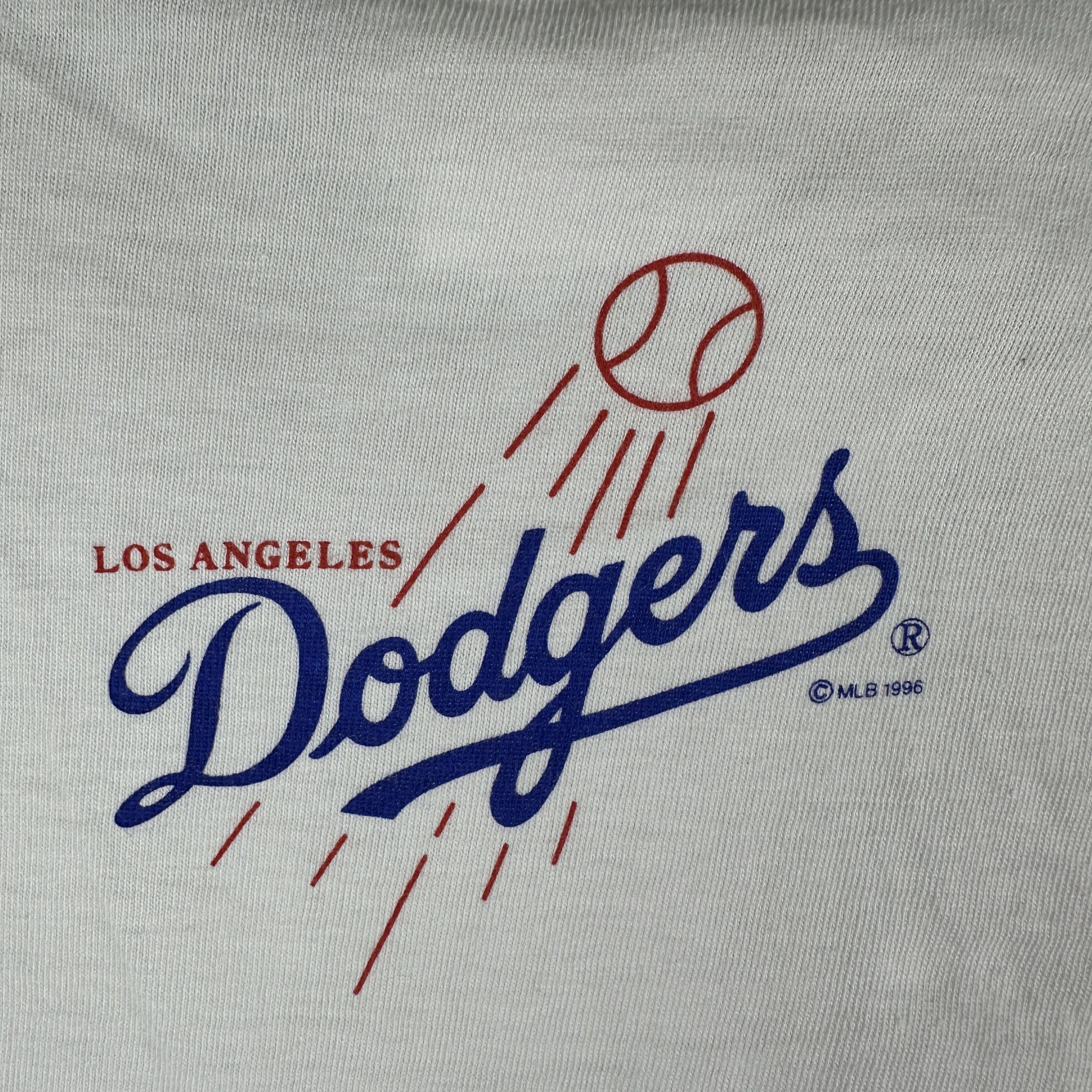 Vintage 1995 Hideo Nomo Los Angeles Dodgers MLB Records T-Shirt Size US L / EU 52-54 / 3 - 4 Thumbnail