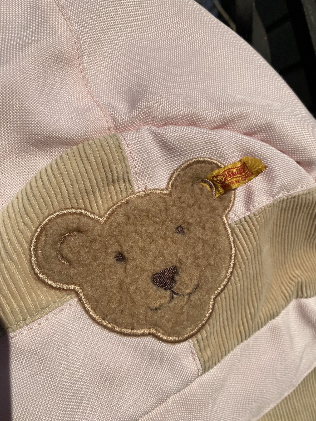 Japanese Brand × Vintage Steiff Backpacks Kids Teddy Bear Pink Size ONE SIZE - 3 Thumbnail