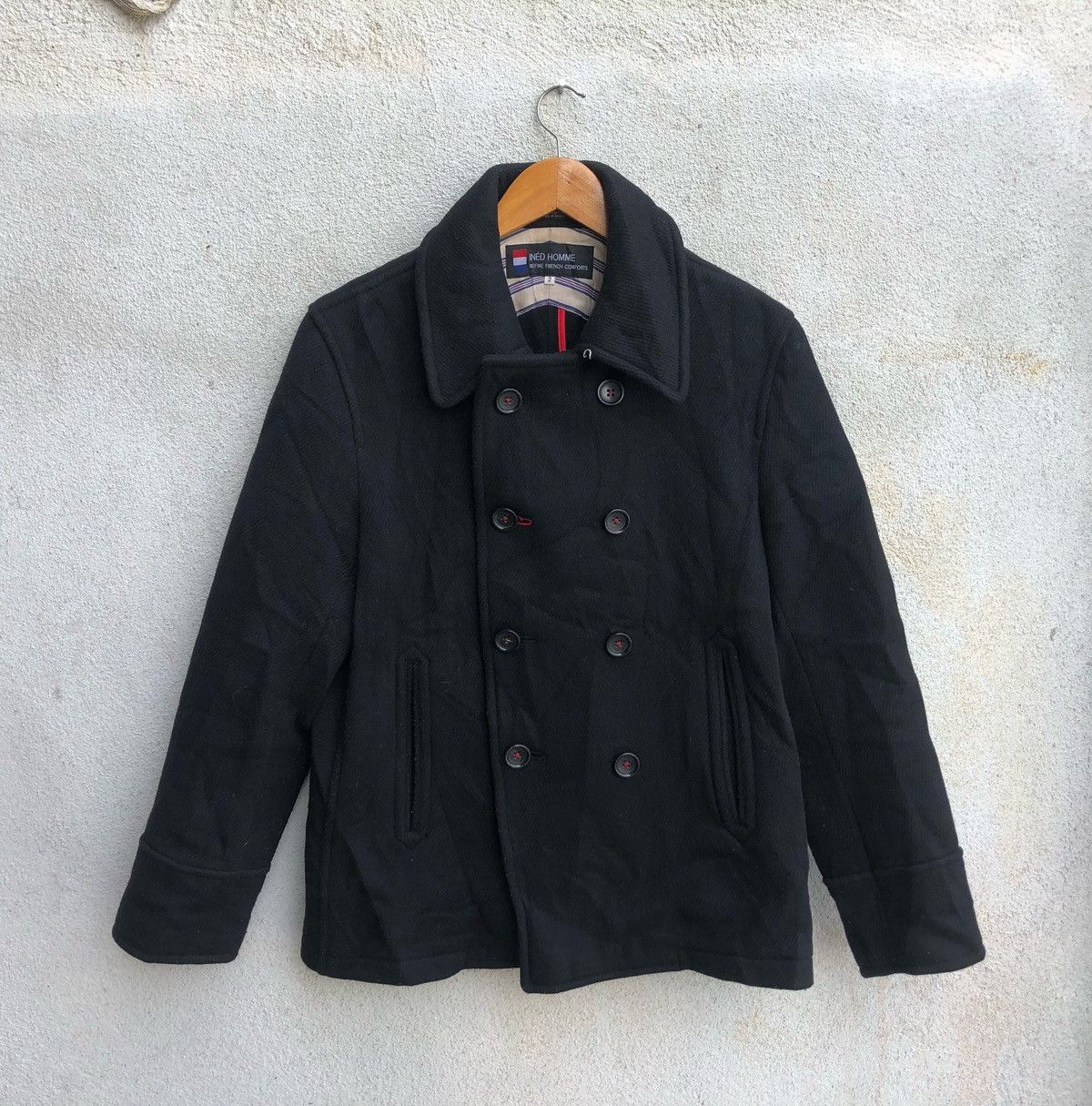 Japanese Brand × Y's for Men × Yohji Yamamoto 🔥Ined By Yohji Yamamoto Double Breasted Wool Jacket 🔥 Size US M / EU 48-50 / 2 - 1 Thumbnail