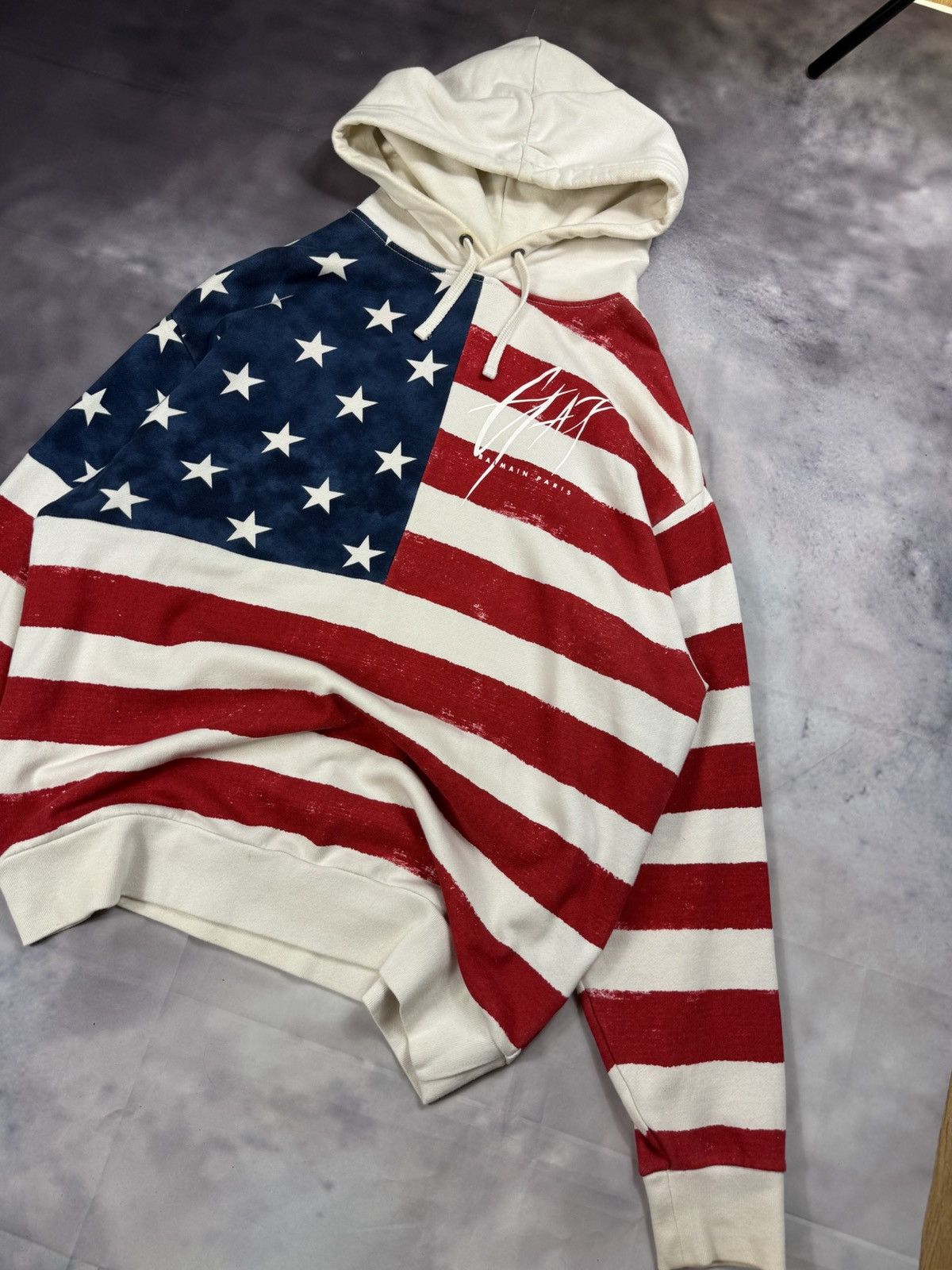Balmain × H&M Balmain x h&m american flag hoodie vintage y2k streetwear Size US M / EU 48-50 / 2 - 2 Thumbnail