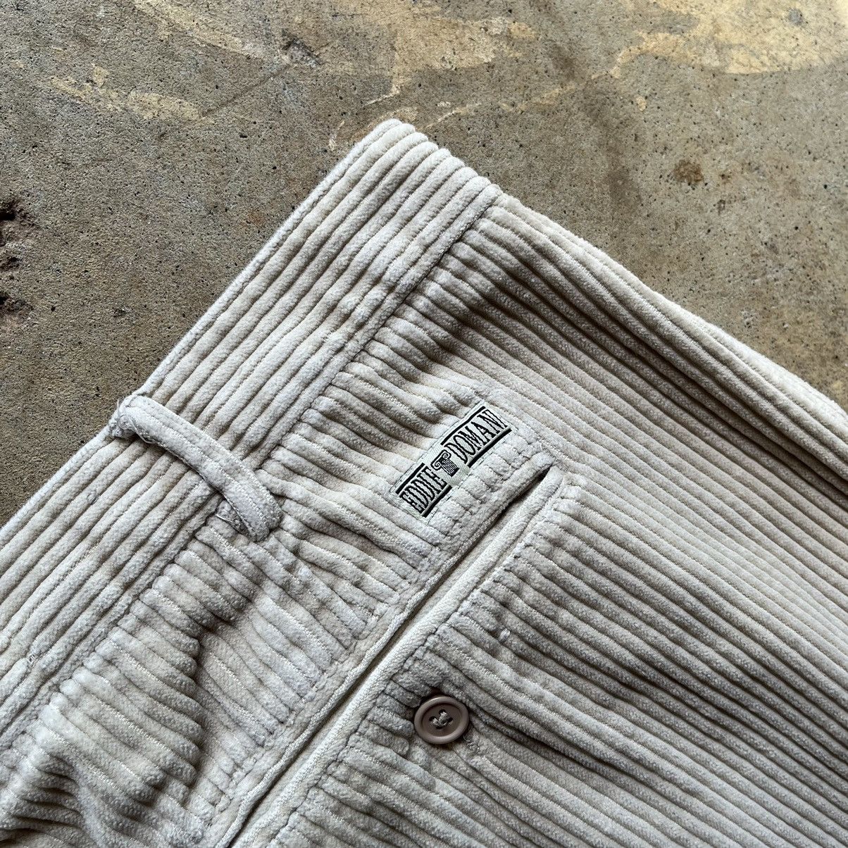 Other Eddie Domani - Vintage Cream Pants Size US 36 / EU 52 - 10 Thumbnail