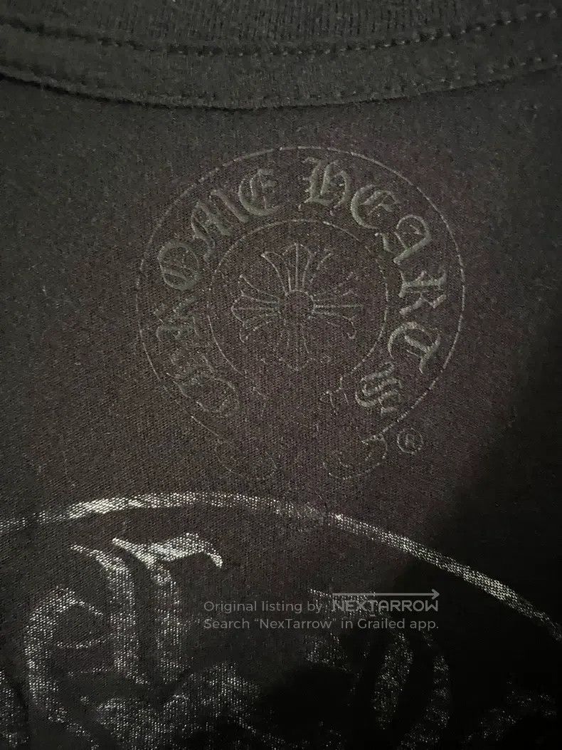 Chrome Hearts CHROME HEARTS Size XS Deep V-neck black pocket three cross Size US XS / EU 42 / 0 - 3 Thumbnail