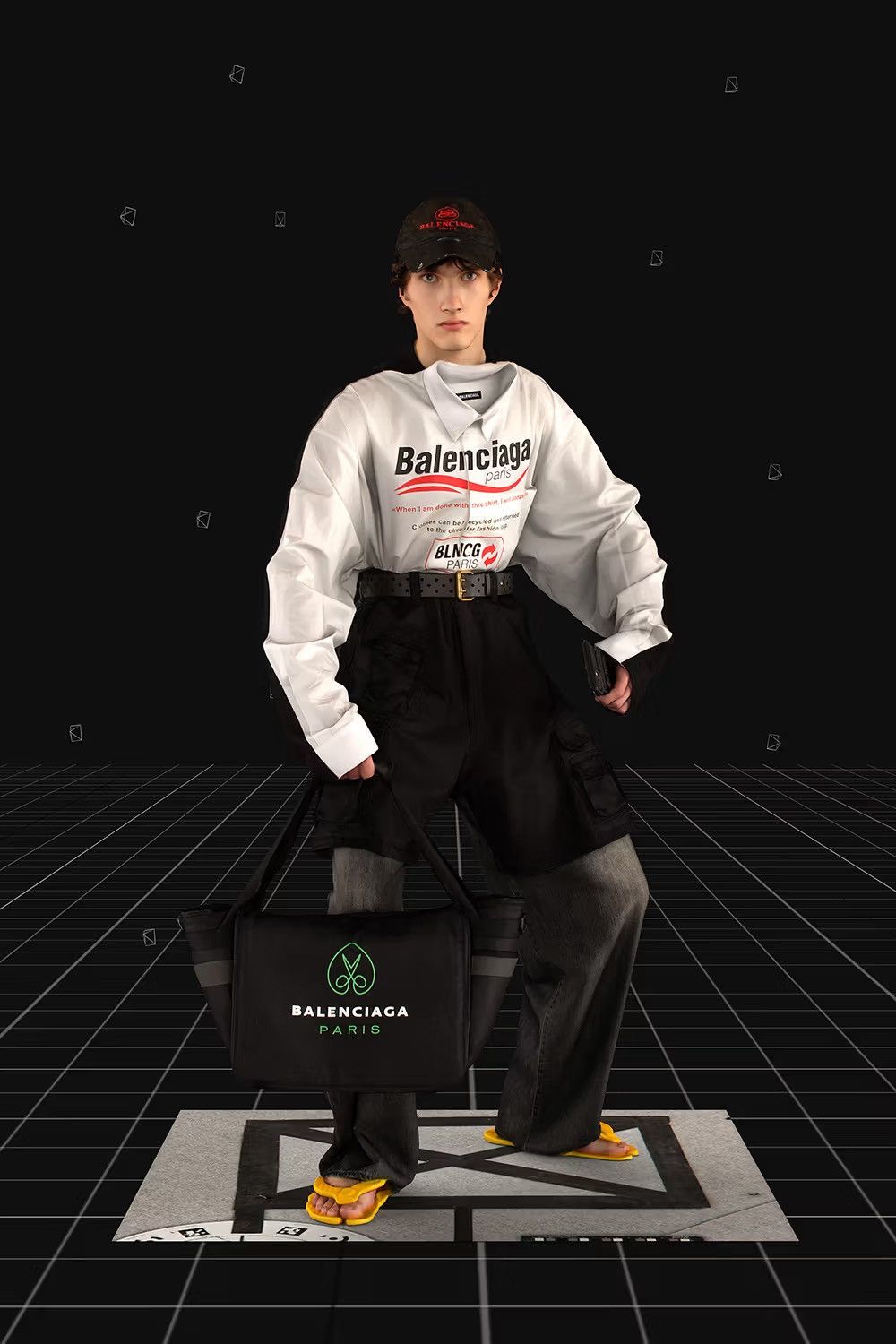 Balenciaga Balenciaga FW21 Afterworld Hybrid Cargo Pants Size US 31 - 2 Thumbnail
