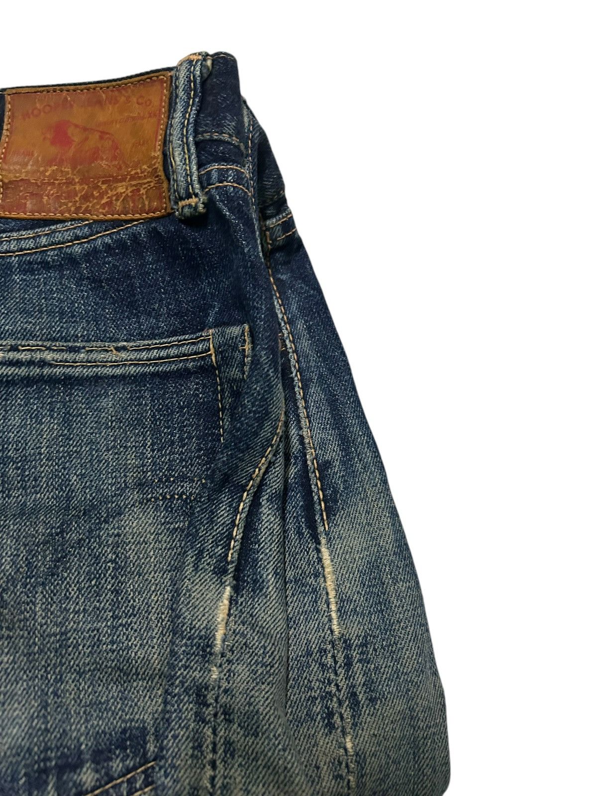 Japanese Brand × Kapital × Vintage Vtg JapaneseBrand Hooper jeans Distreessed Selvedge Denim 🎌☠️ Size US 30 / EU 46 - 10 Thumbnail