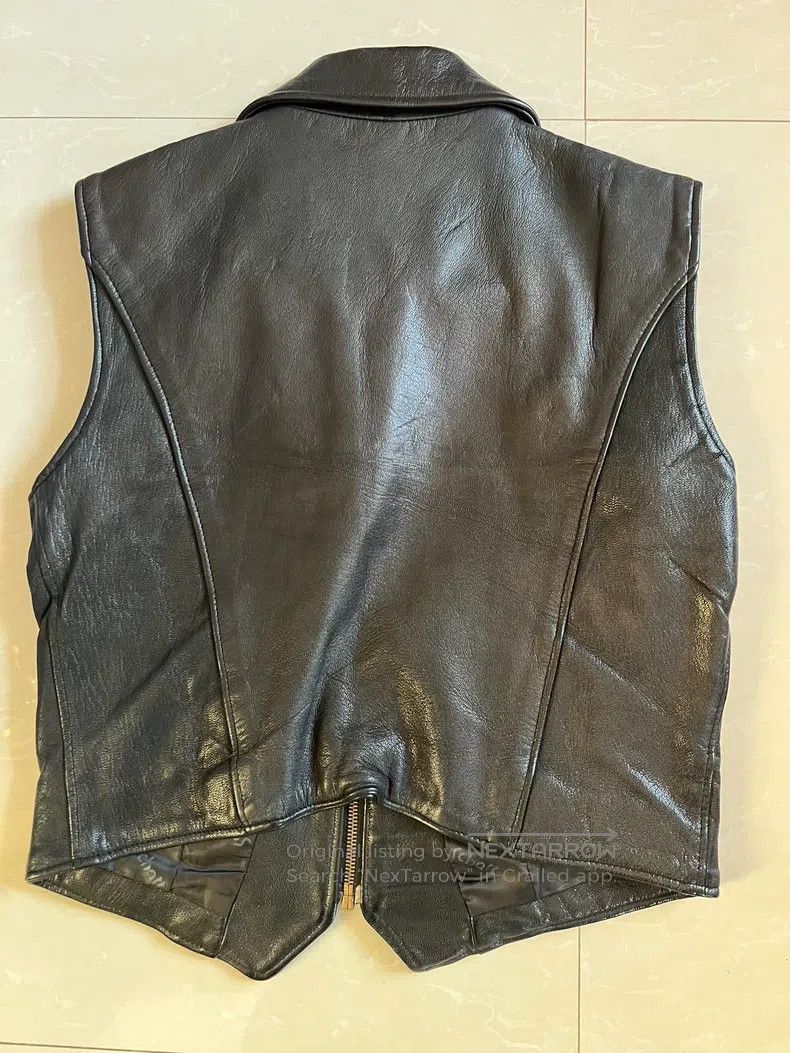 Schott Schott Super thick cowhide vest Size US M / EU 48-50 / 2 - 2 Thumbnail
