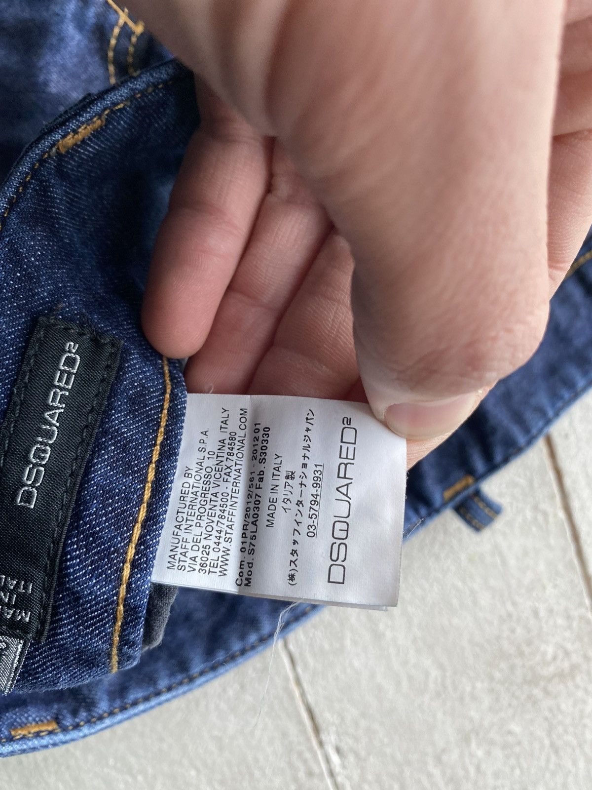 Dsquared2 Luxury Dsquared2 Women’s Skinny Jeans Ankle Zip Blue Denim Size 28" / US 6 / IT 42 - 9 Thumbnail