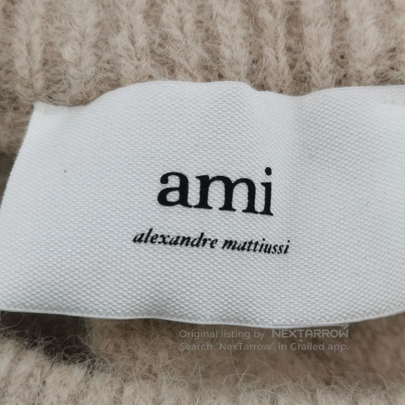 Louis Vuitton AMI Alexandre Mattiussi Alpaca Wool Heart Logo Sweater. Size US M / EU 48-50 / 2 - 2 Thumbnail
