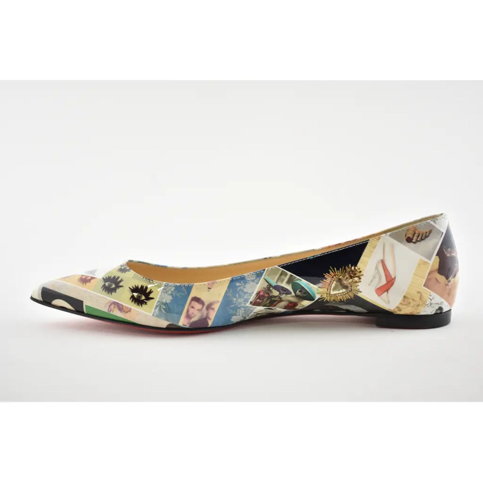 Christian Louboutin Christian Louboutin Ballalla Patent Collage Pointed Toe Size US 6 / IT 36 - 9 Thumbnail