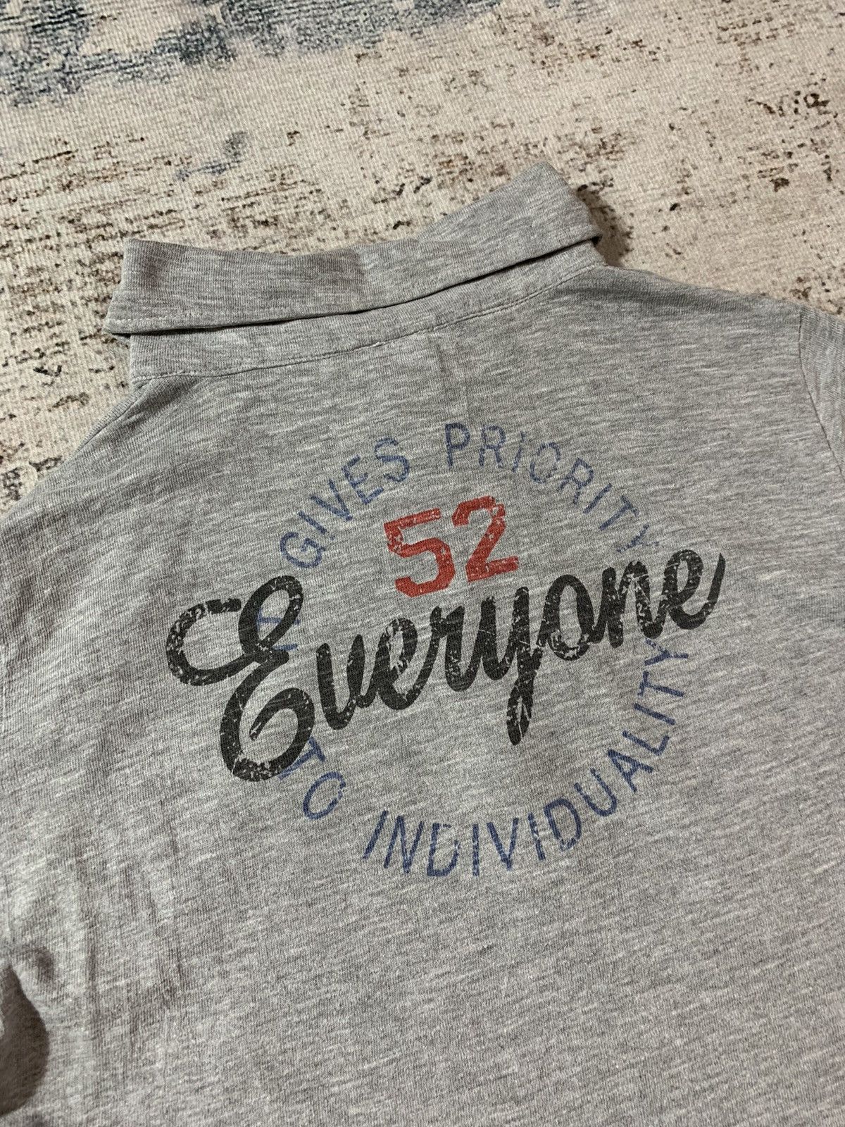 If Six Was Nine 2000s Undefined Japan Polo Poem Tshirt Size US M / EU 48-50 / 2 - 4 Thumbnail