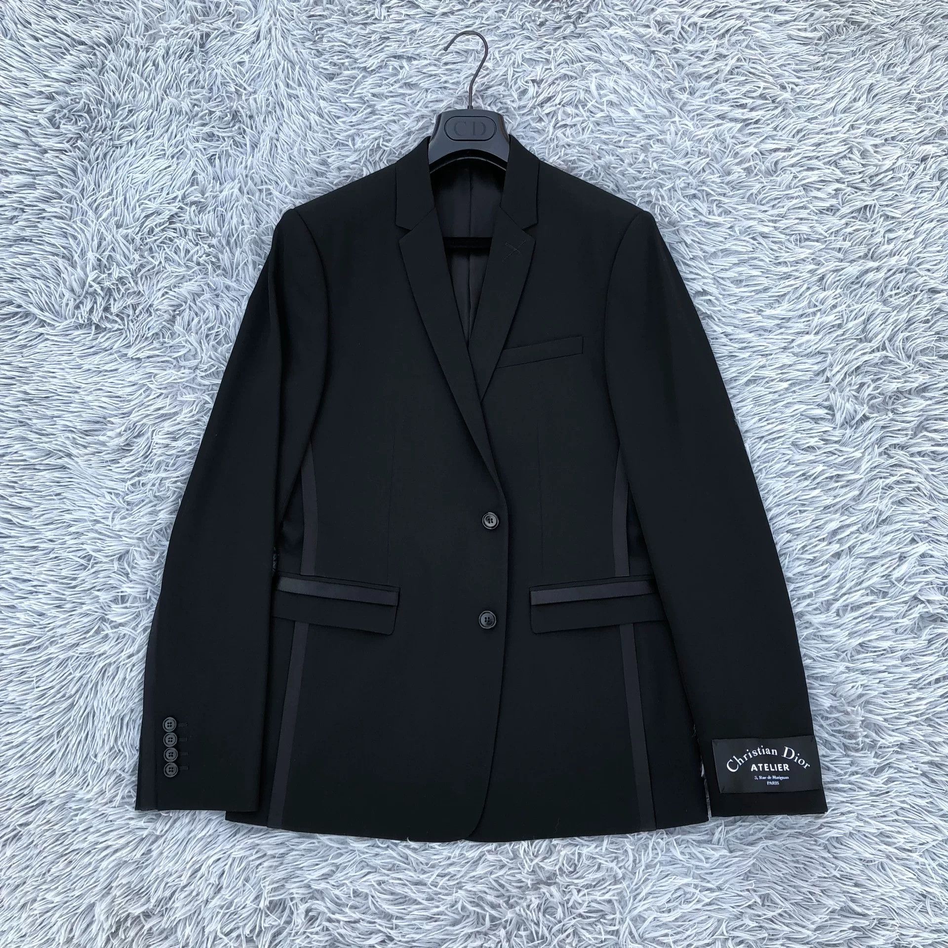 Dior Dior Homme 18FW Black Leather Patch Suit Size US M / EU 48-50 / 2 - 1 Thumbnail
