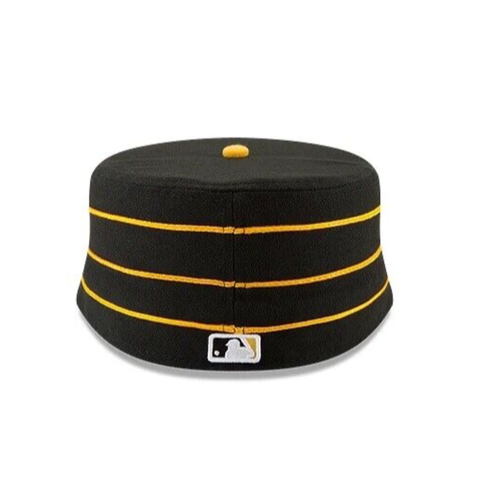 New Era Pittsburgh Pirates New Era Pillbox Stripe Hat MLB Sz 6 3/8 Size ONE SIZE - 7 Thumbnail
