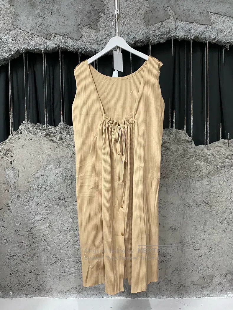 Issey Miyake Issey Miyake size:one size Yellow Tank Top Size XXS / US 00 / IT 34 - 2 Thumbnail