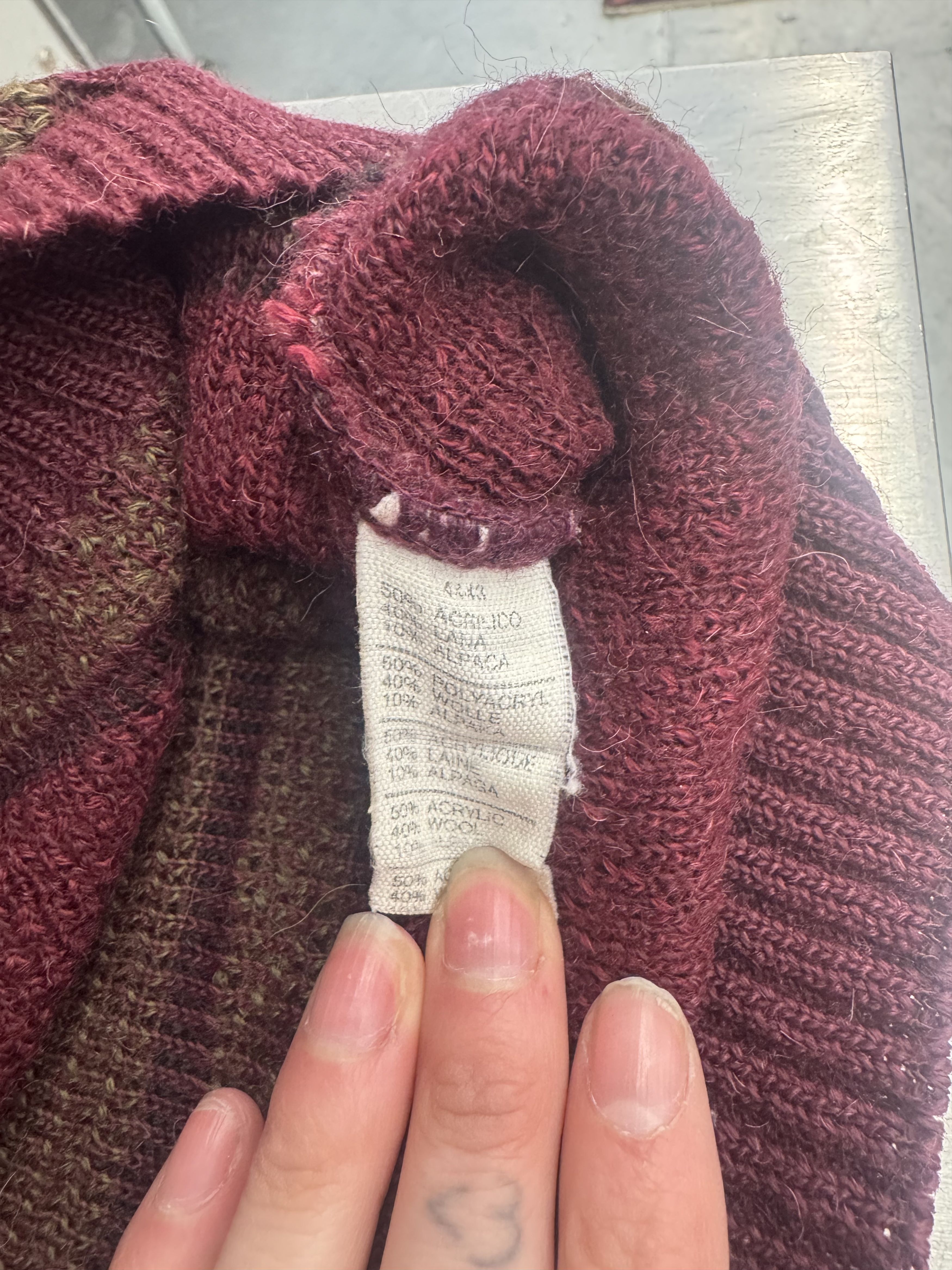 Other Vintage Sweater Size US L / EU 52-54 / 3 - 3 Thumbnail