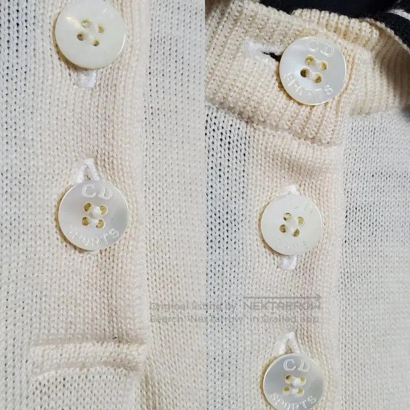 Dior Dior Beige Wool Long Sleeve Sweater . Size L / US 10 / IT 46 - 6 Thumbnail