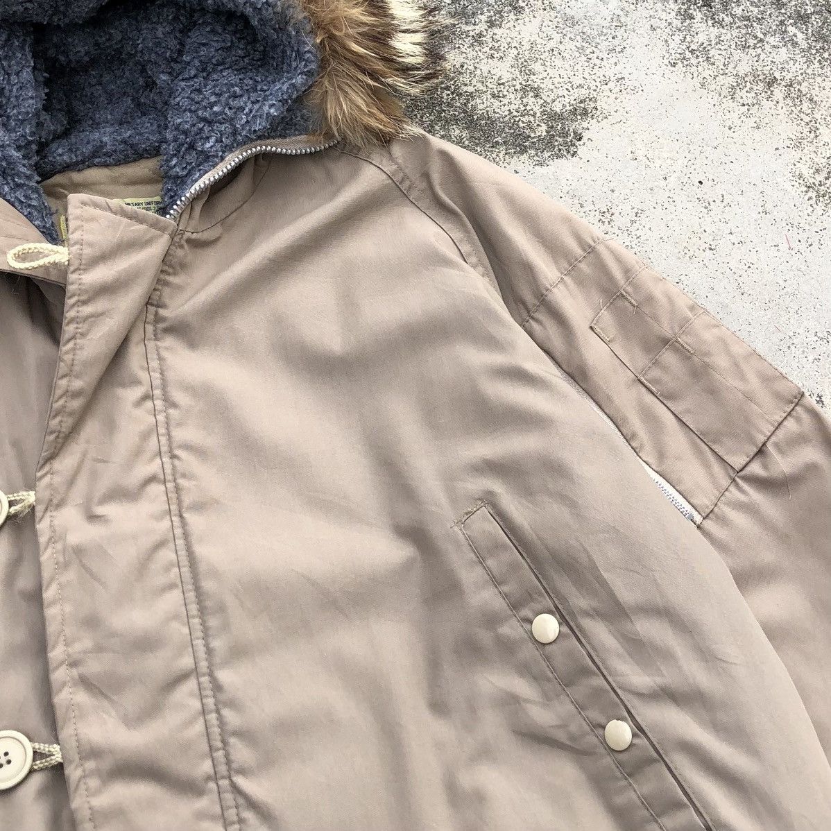 Vintage VTG Corinth MFG.Co Flyers Cold Weather N-3b Parka Fur Jacket Size US L / EU 52-54 / 3 - 6 Thumbnail